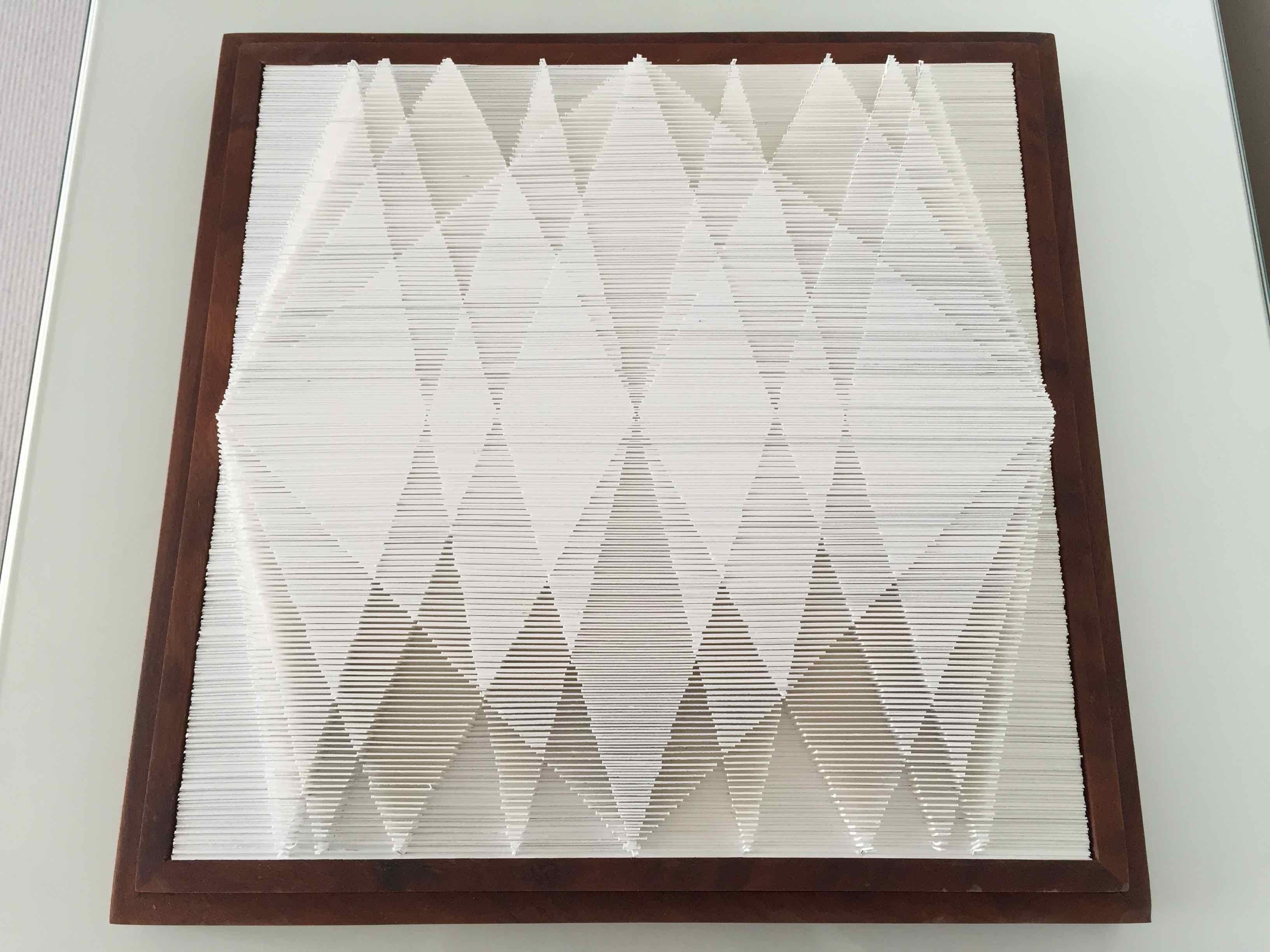 Square Cut I, Cut paper art work by Sophie Arup 5