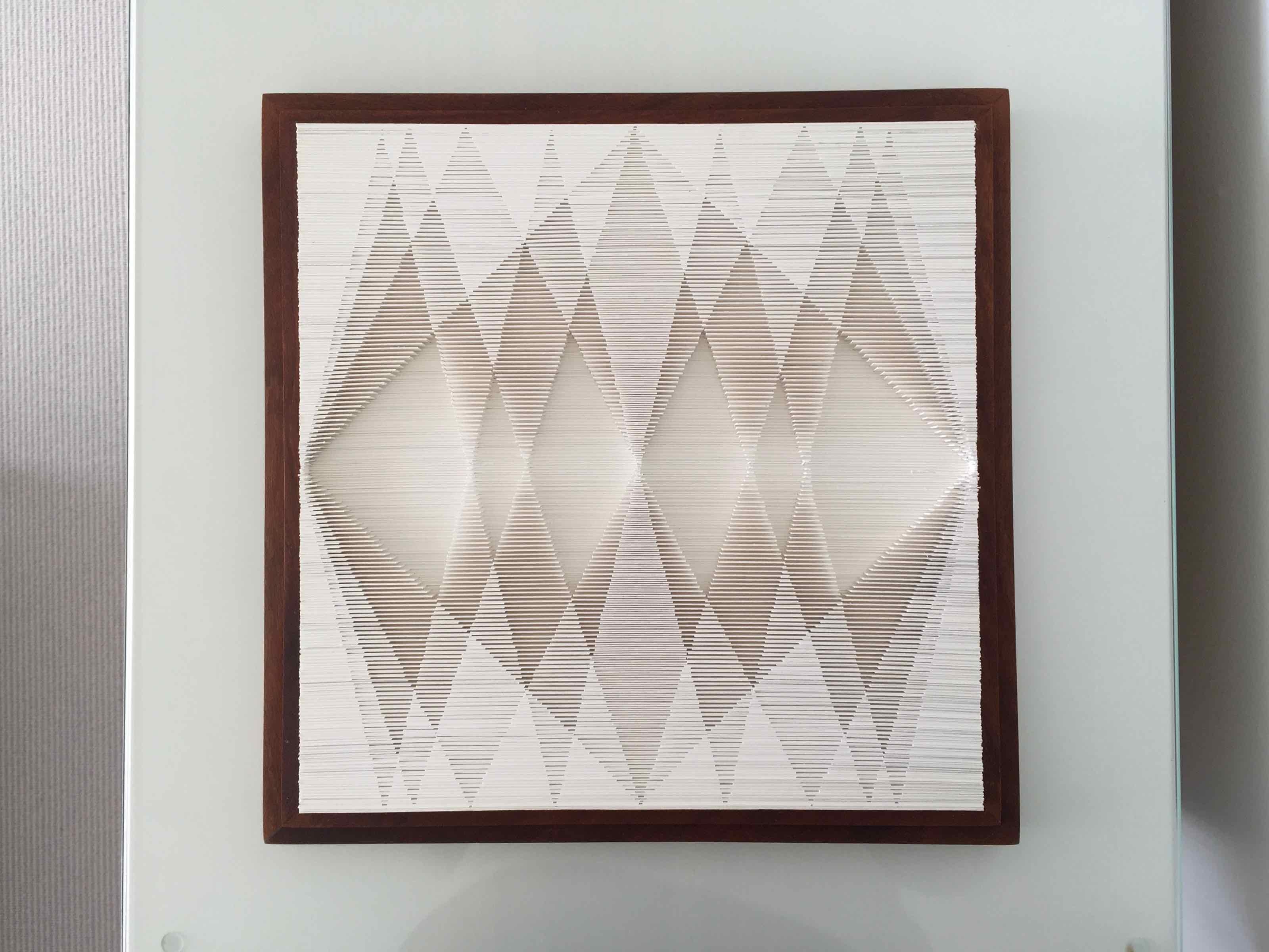 Square Cut II, Cut paper art work by Sophie Arup 4