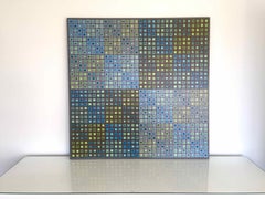 Squares Squared I: Hand-painted and Collaged Squares by Sophie Arup