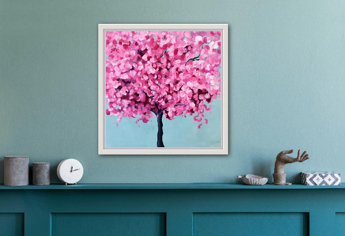 cherry tree painting easy
