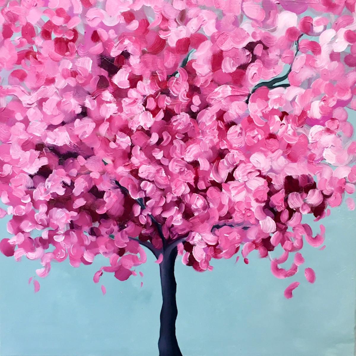 cherry blossom tree painting easy