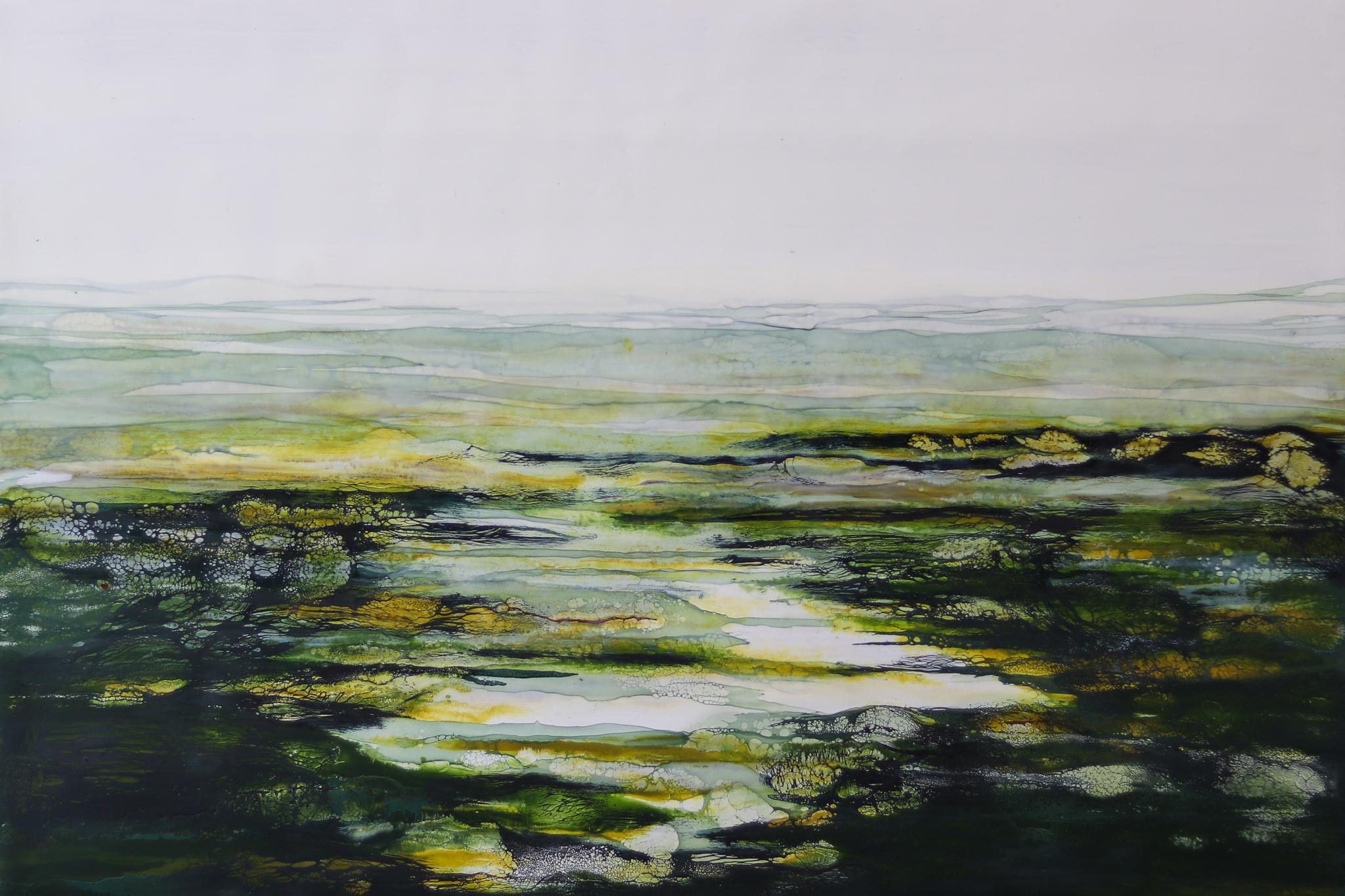 Late Summer and Hideaway by Sophie Berger, Original diptych, Contemporary art For Sale 1