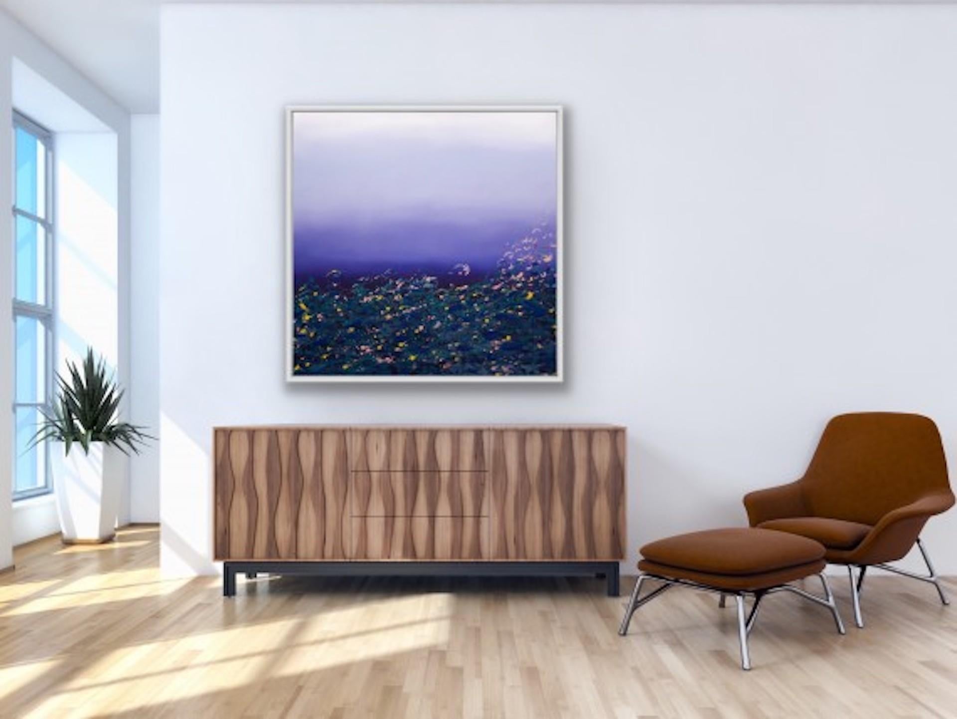 Sophie Berger, Pez volador, Arte contemporáneo, Pintura original abstracta en venta 5