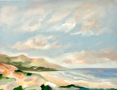 Towards Thurelstone, Sophie Berger, peinture à l'huile, art de paysage, impressionniste