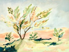 Silbato de viento, Sophie Berger, Pintura al óleo, Arte contemporáneo, Arte paisajístico