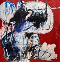 ABSTRACT Big New Artwork Artiste contemporaine canadienne Sophie Crichton 2024
