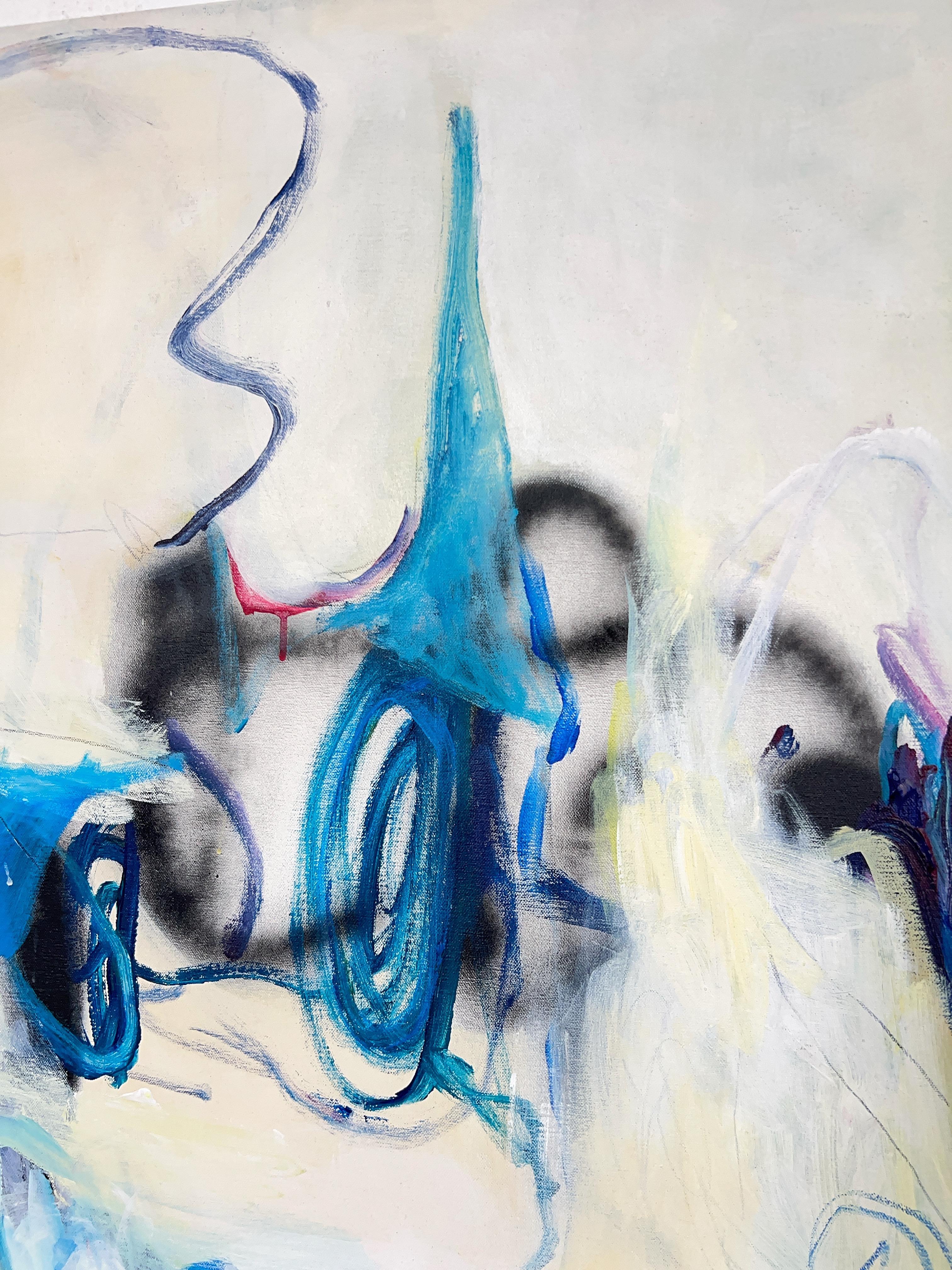 ABSTRACT Nuova opera d'arte dell'artista canadese contemporanea Sophie Crichton 2024 in vendita 1