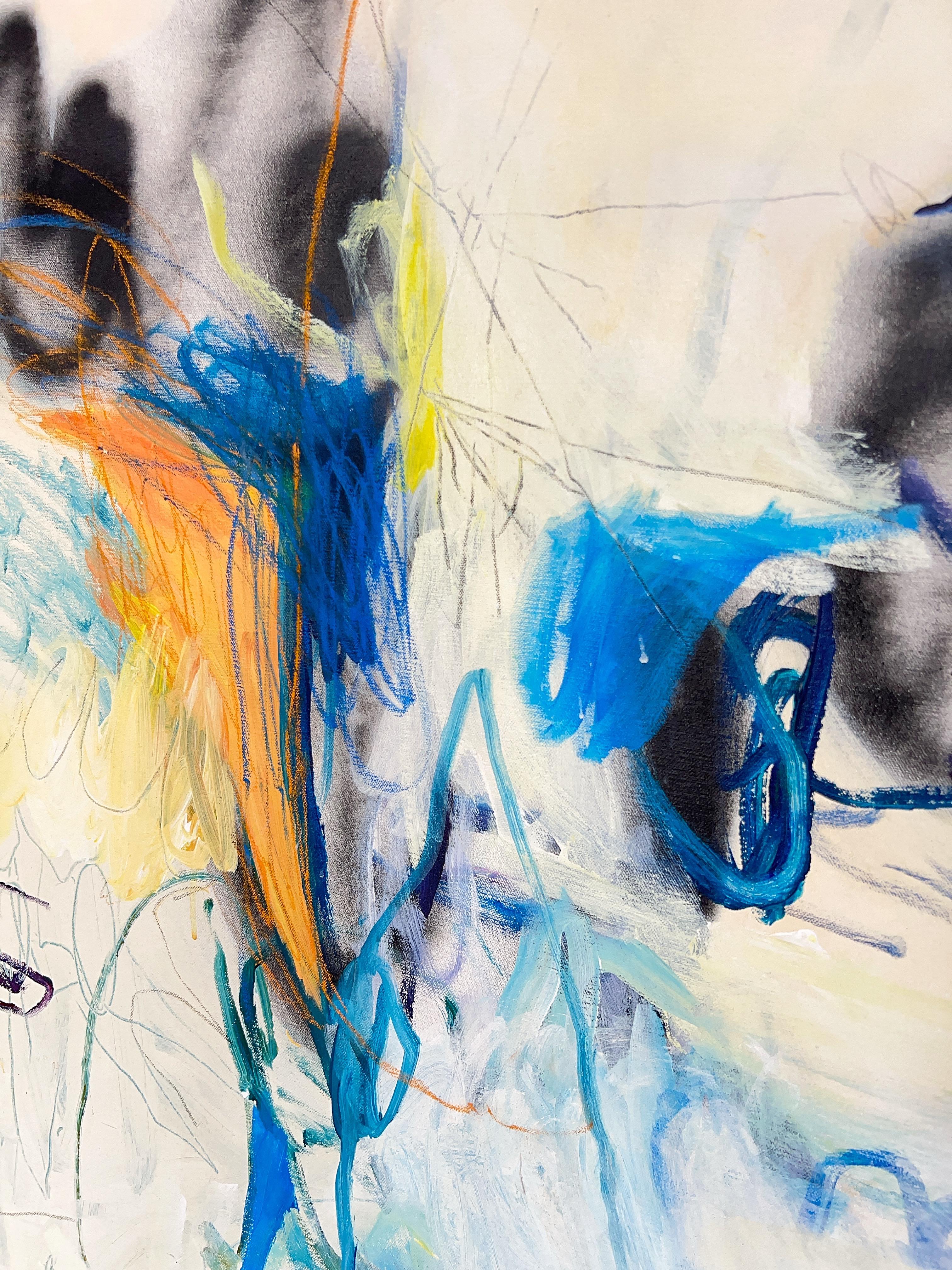 ABSTRACT Nuova opera d'arte dell'artista canadese contemporanea Sophie Crichton 2024 in vendita 2