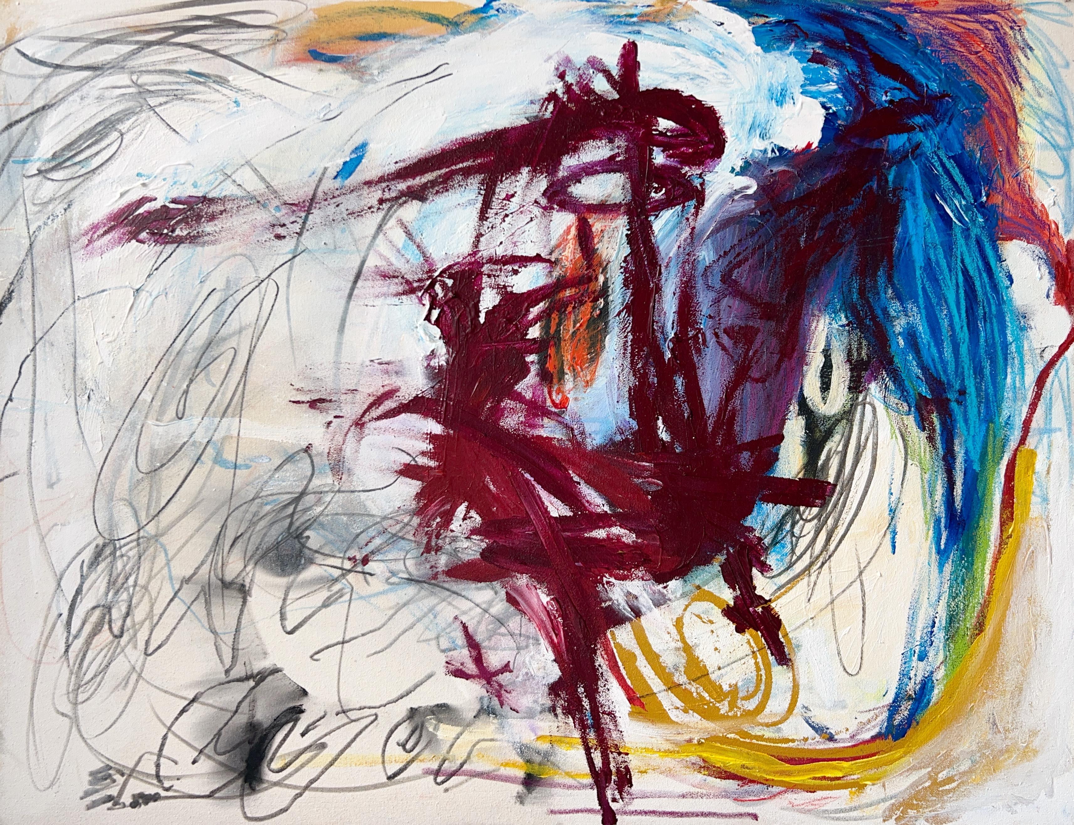 ABSTRACT Nuova opera d'arte dell'artista canadese contemporanea Sophie Crichton in vendita 3
