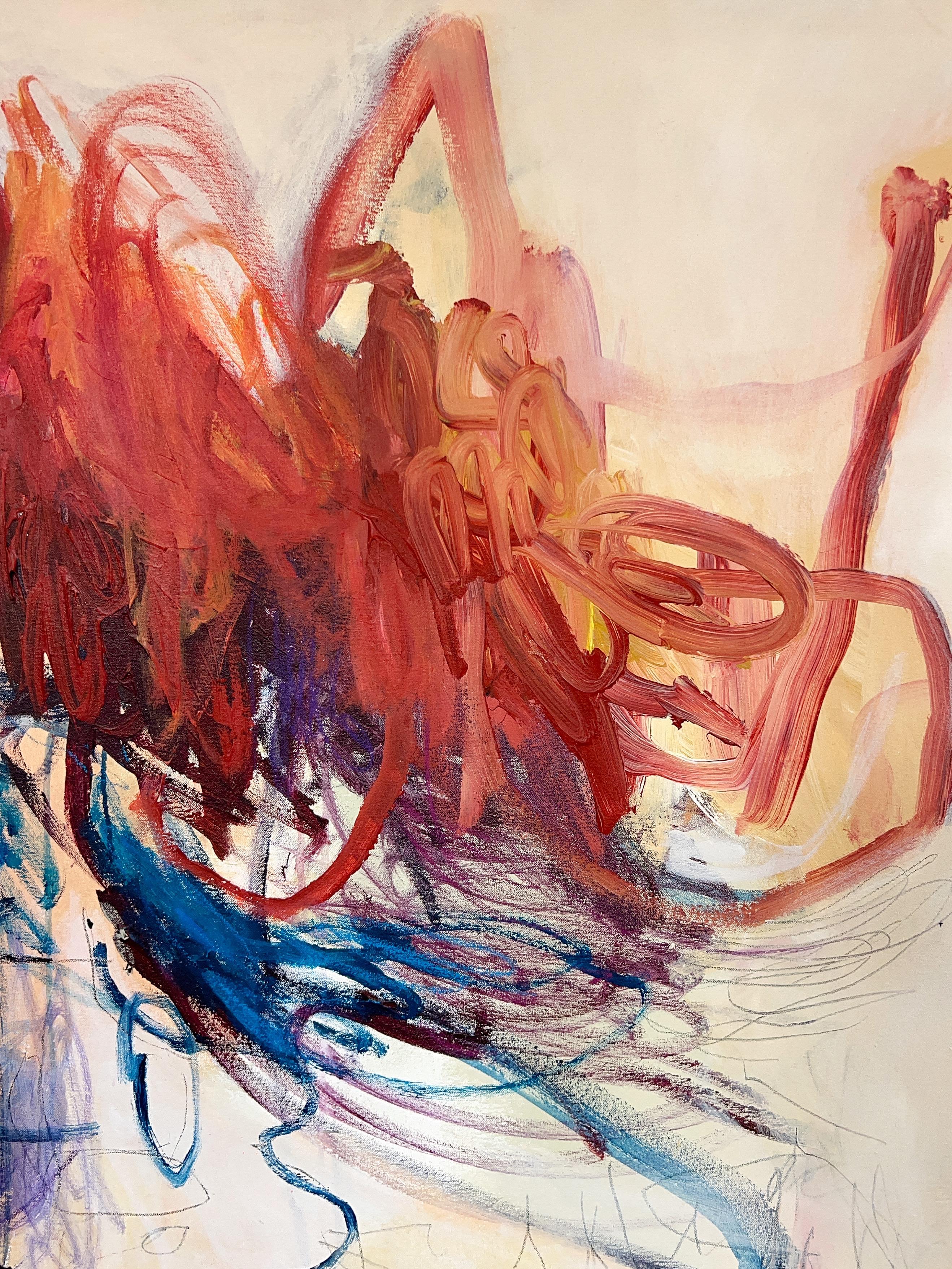 ABSTRACT Nuova opera d'arte dell'artista canadese contemporanea Sophie Crichton 2024 in vendita 2