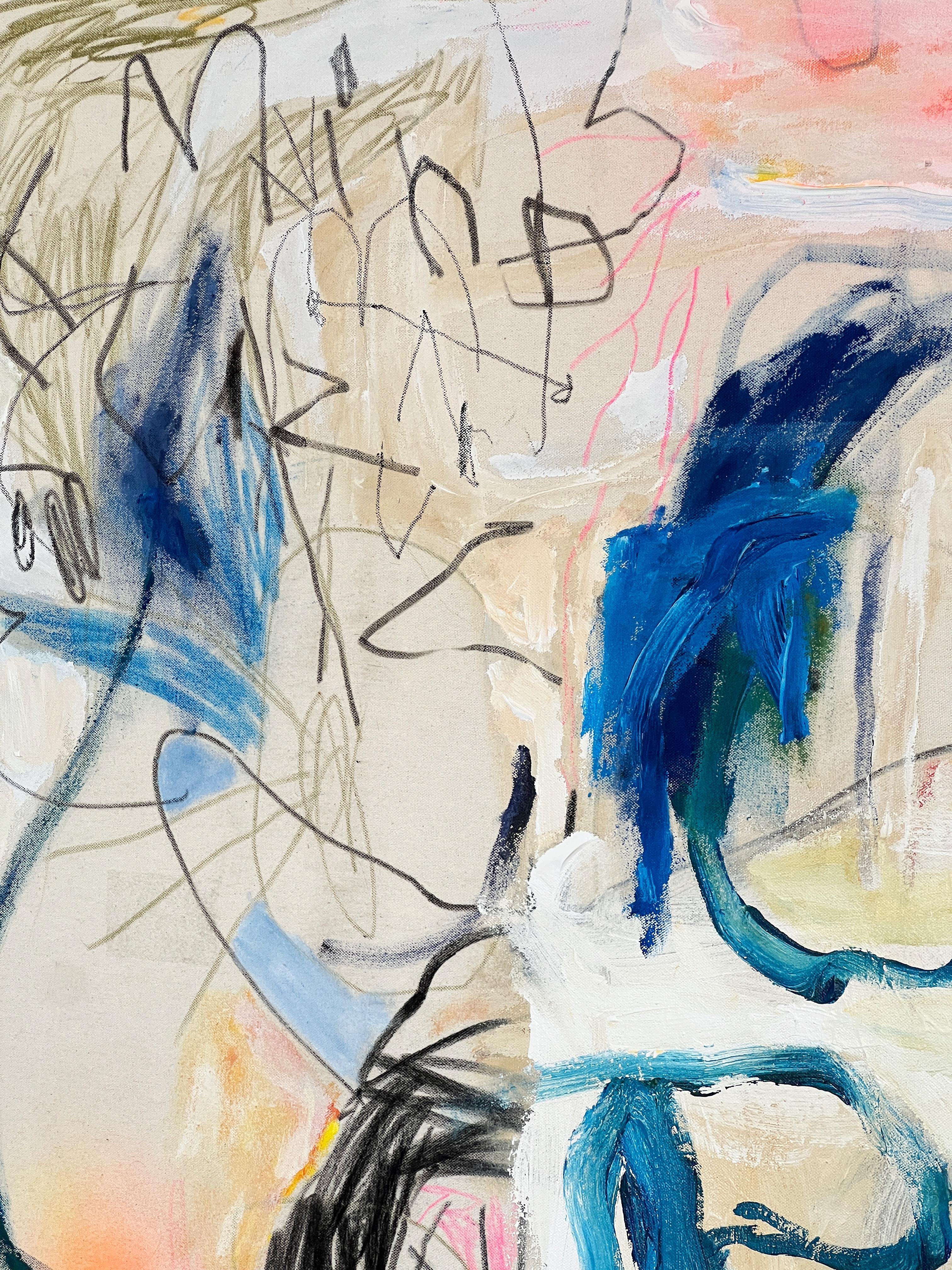 ABSTRACT Pittura Artista canadese contemporanea Sophie Crichton 2023 2