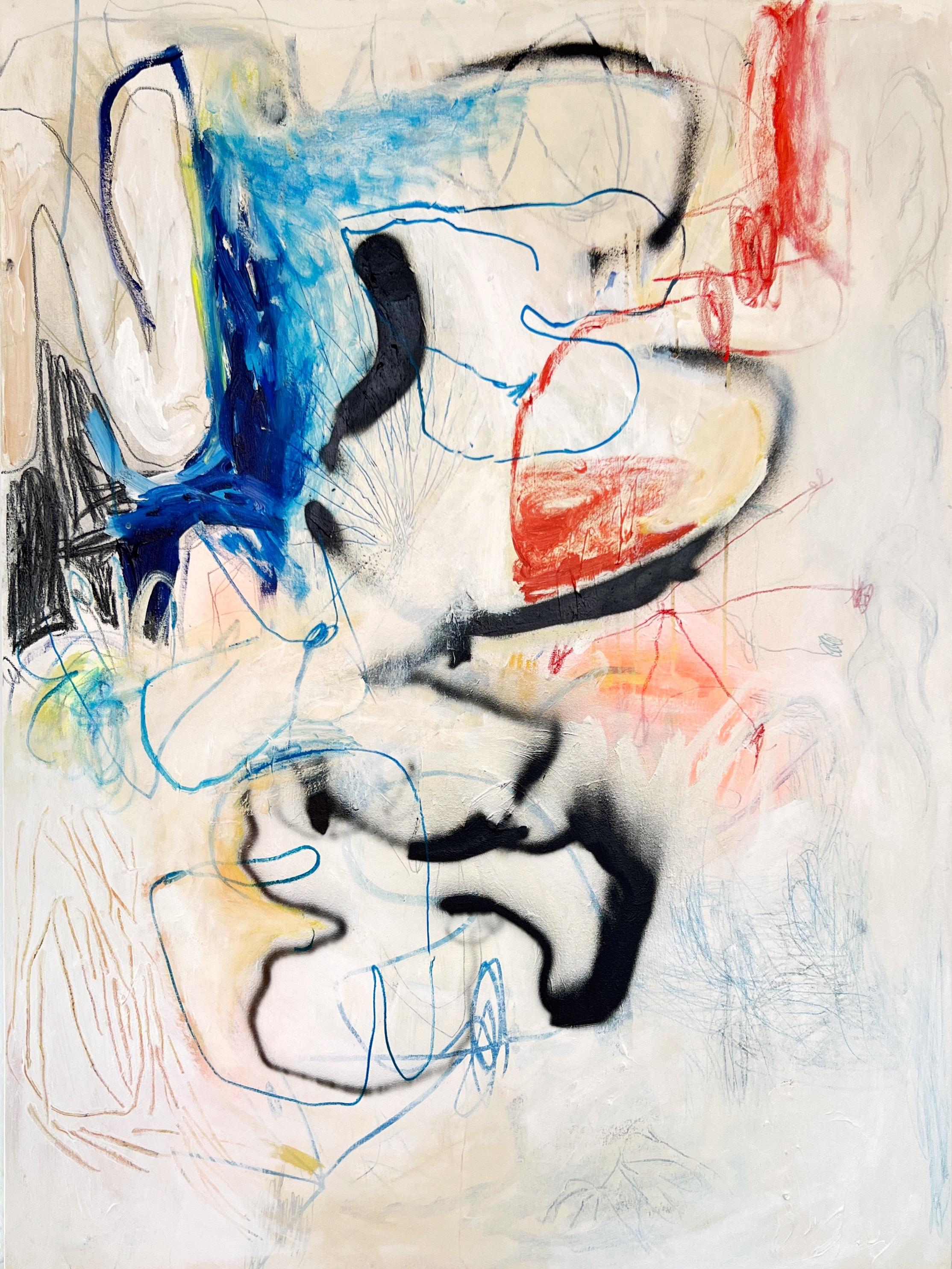 Sophie Crichton ist eine abstrakte Malerin aus Toronto (geb. 1993), die derzeit in Barcelona lebt und arbeitet. Ihre Arbeiten sind eine visuelle Manifestation ihrer Erfahrungen, ihrer Interaktion mit dem städtischen Umfeld und ihres Bewusstseins für