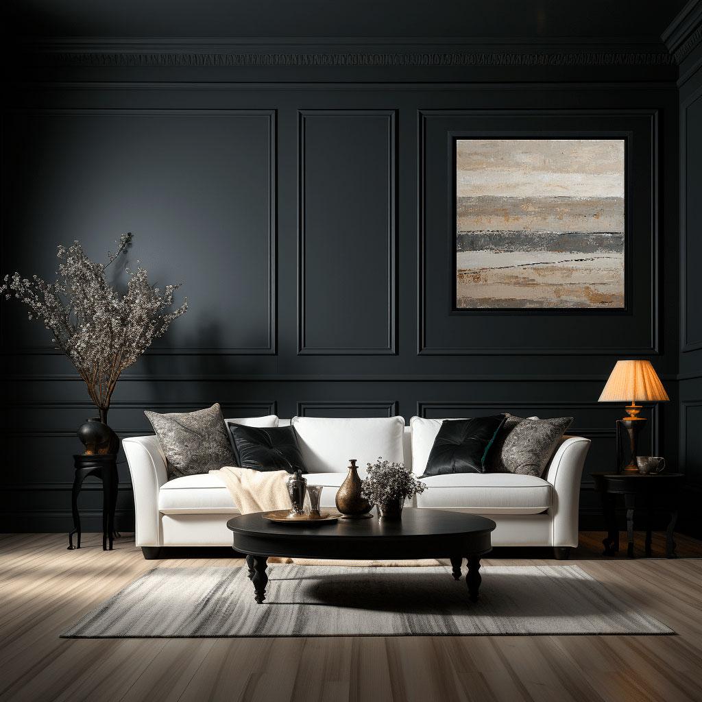 Accalmie, Paesaggio astratto, Campagna, Contemporaneo, Moderno,  Minimalismo - Painting Espressionismo astratto di SOPHIE DUMONT