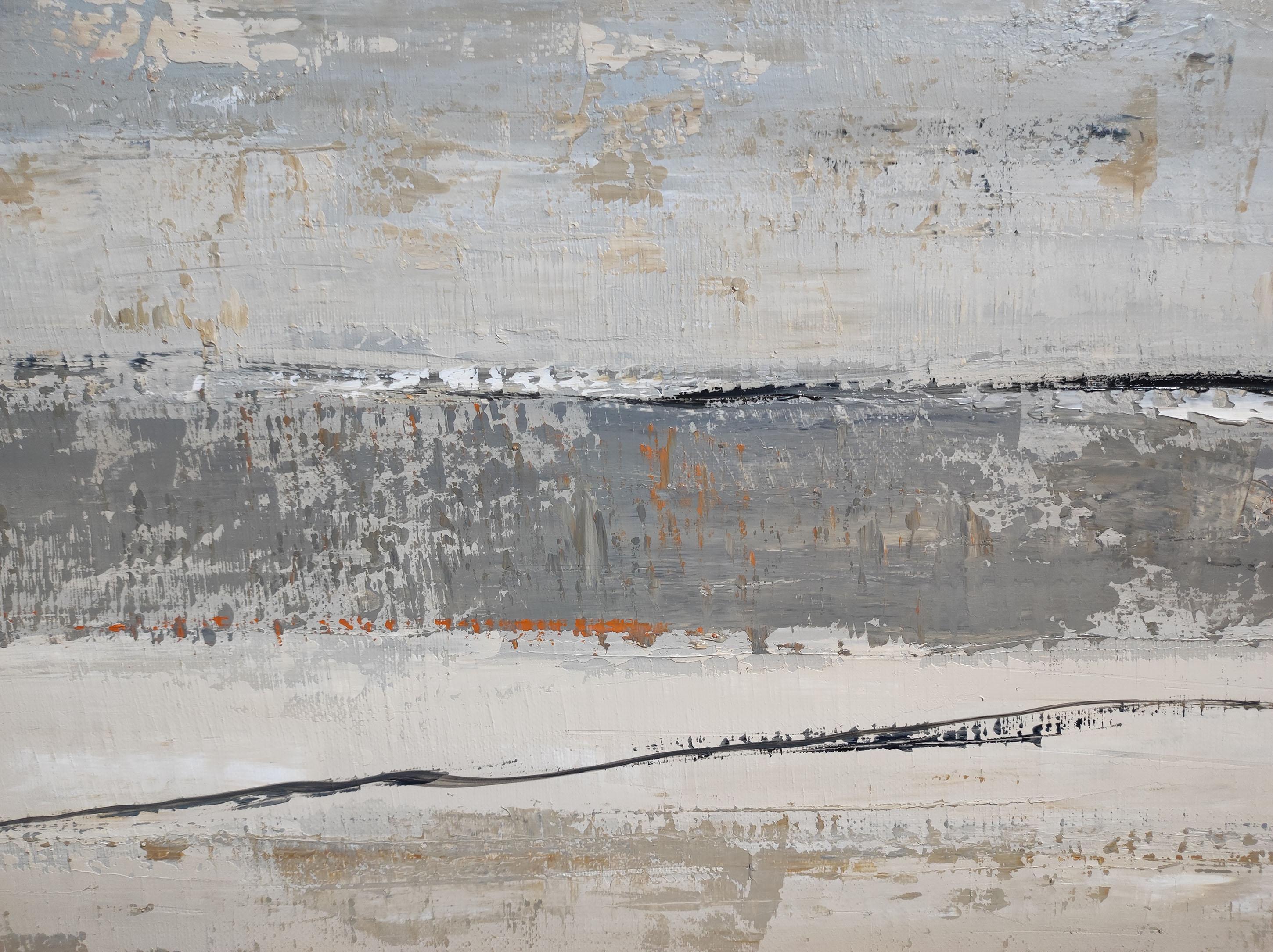 Accalmie, Paesaggio astratto, Campagna, Contemporaneo, Moderno,  Minimalismo 2