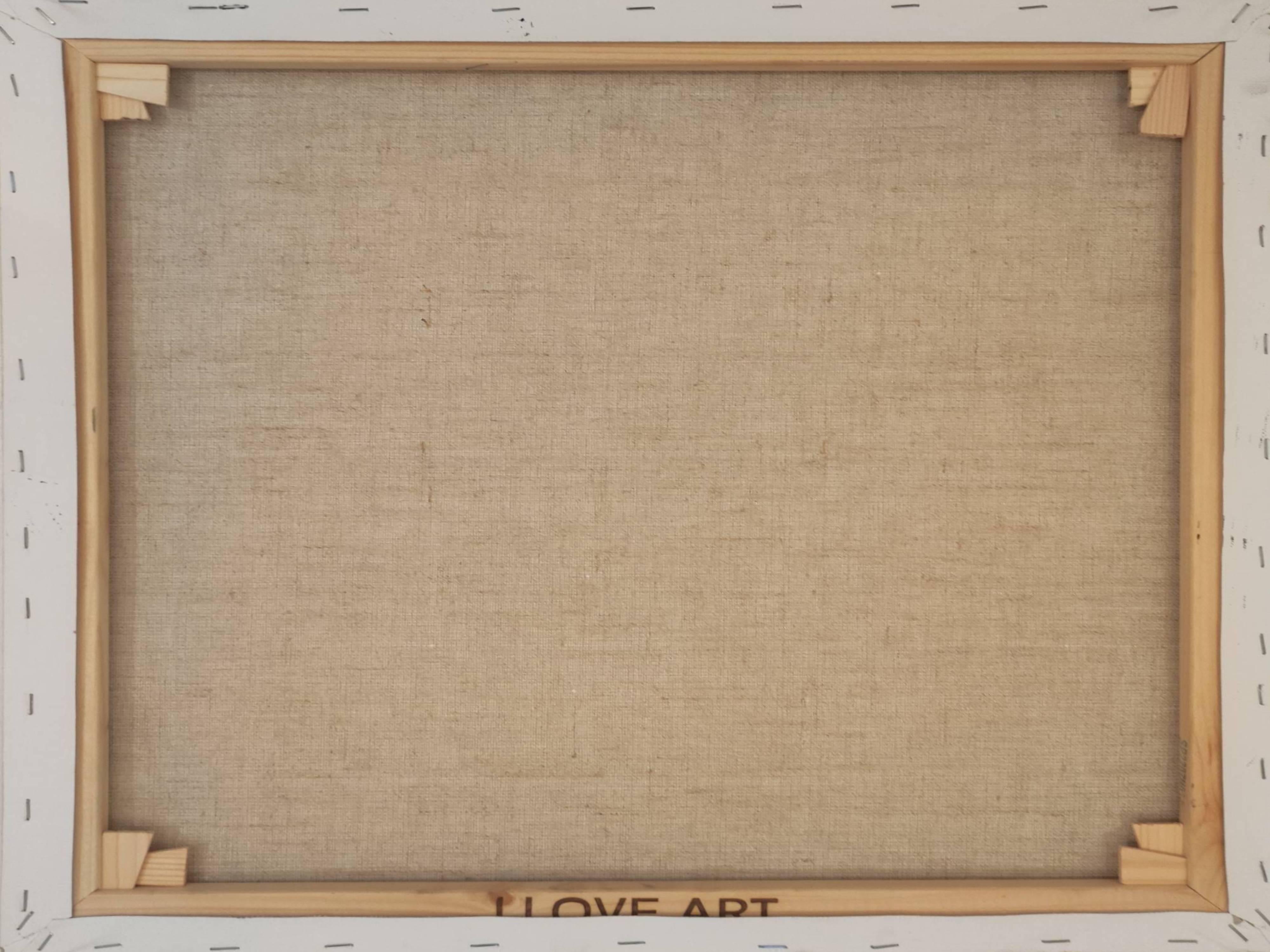 Atelier 14, astratto, blu, olio su tela, contemporeaneo, espressionismo, francese 10