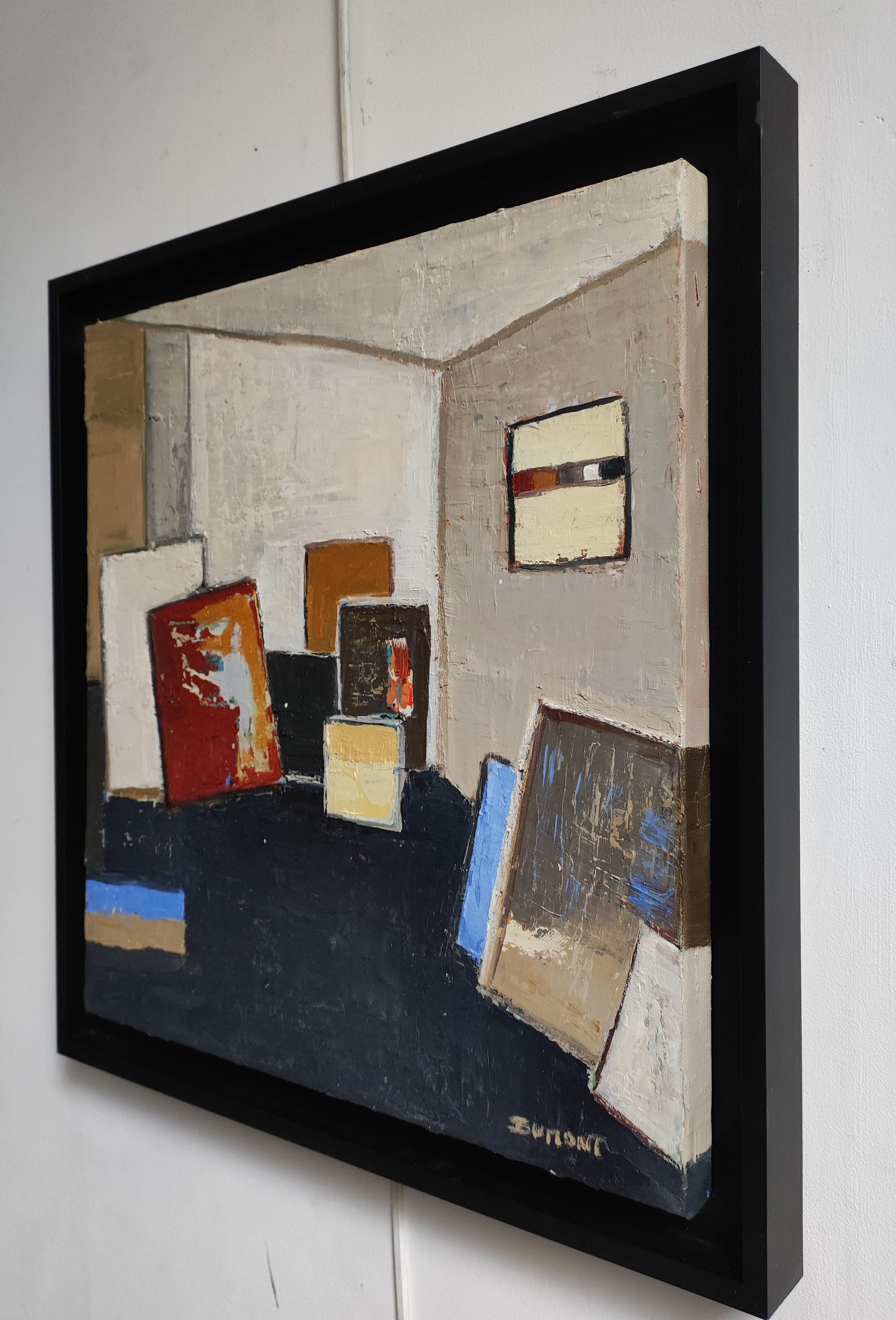 Atelier 9, natura morta, studio astratto, olio, espressionismo, artista francese 6