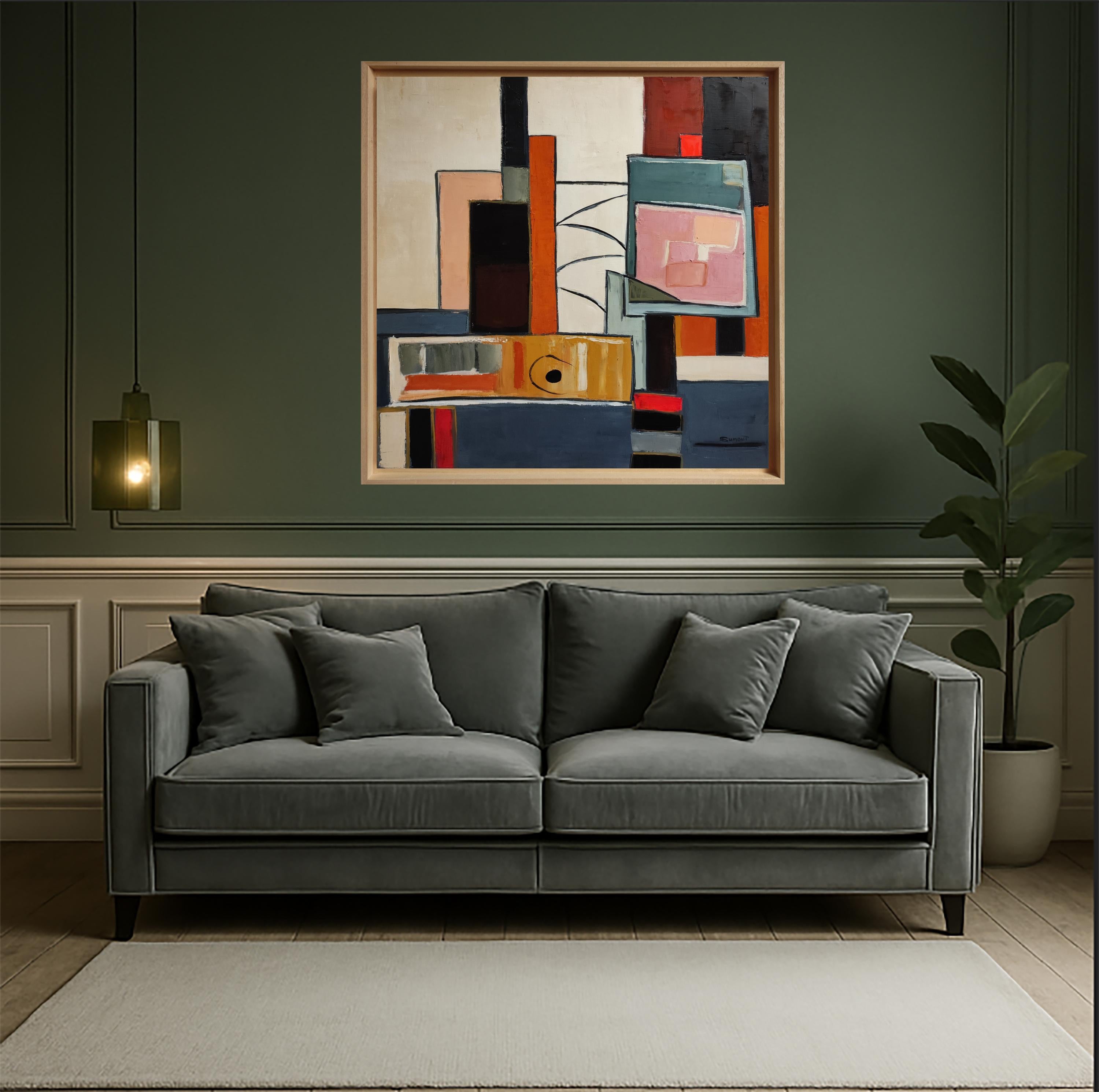 Created by a contemporary French artist recognized for his refined approach to material and abstraction, this painting reflects a deep exploration of memory, silence, and time through the language of texture. Rooted in the traditions of European