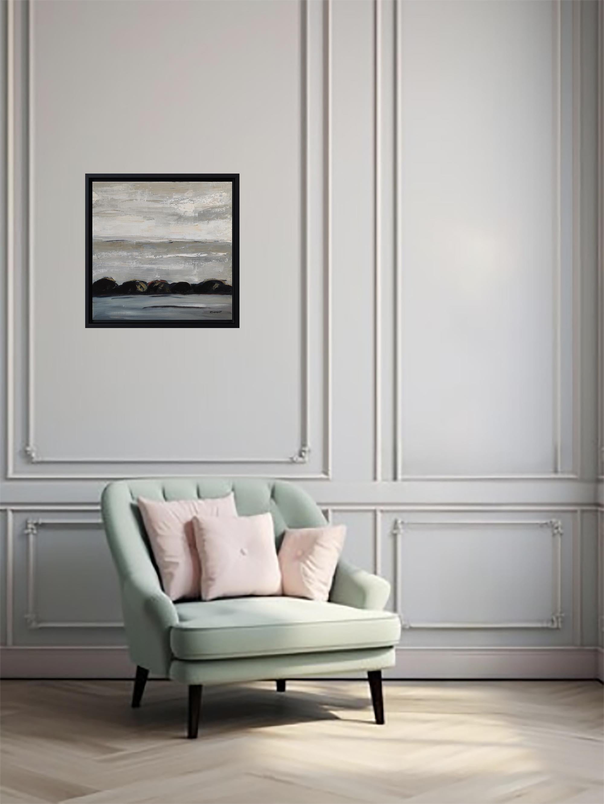Retroilluminato, Paesaggio astratto, Campagna, Contemporaneo, Moderno,  Minimalismo 1