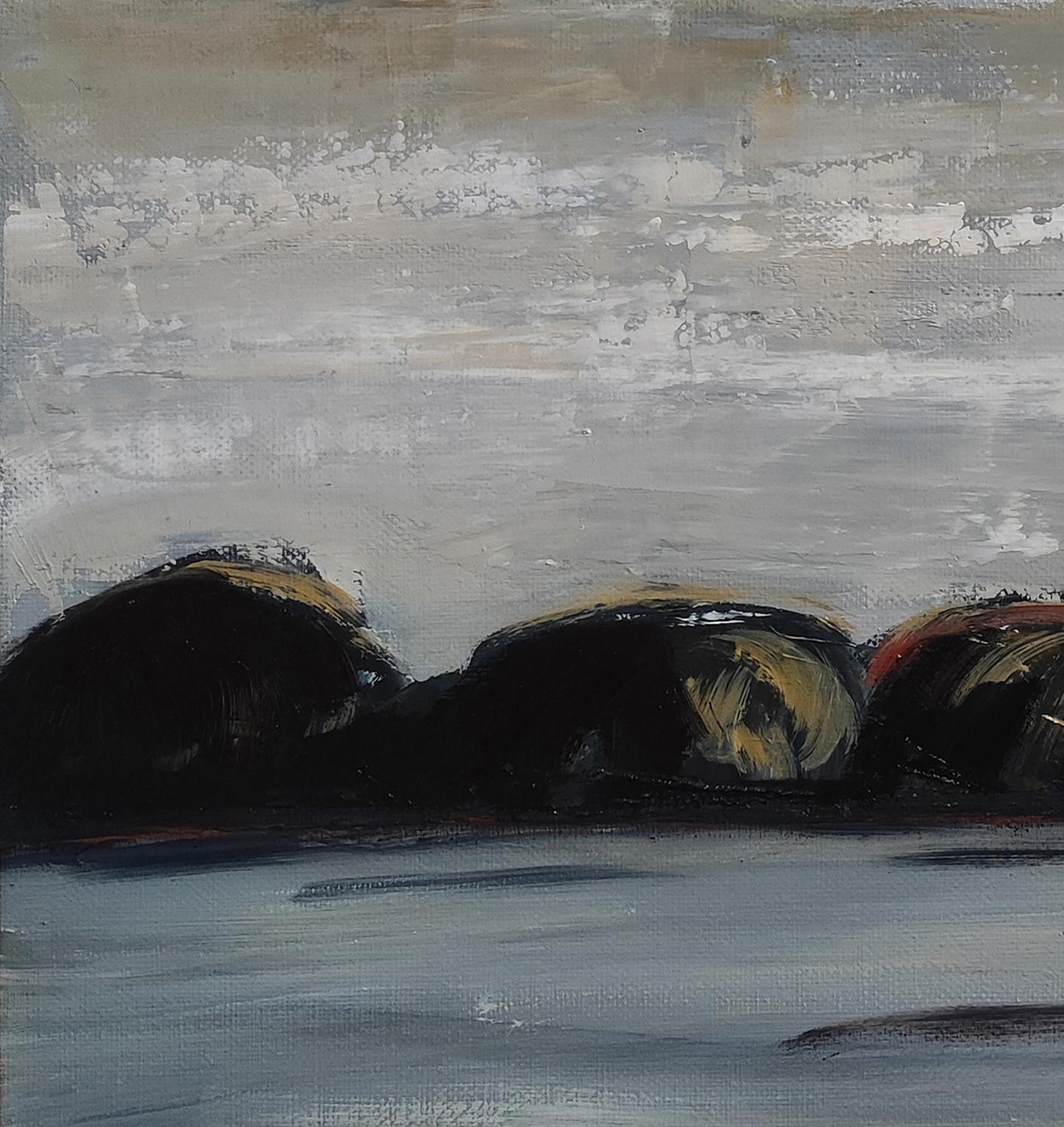 Retroilluminato, Paesaggio astratto, Campagna, Contemporaneo, Moderno,  Minimalismo 3