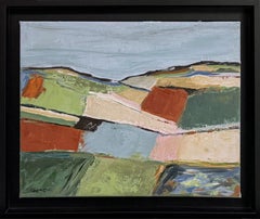 Balade, Abstract Expressionist Landscape, French Contemporary Art, oil on canvas
