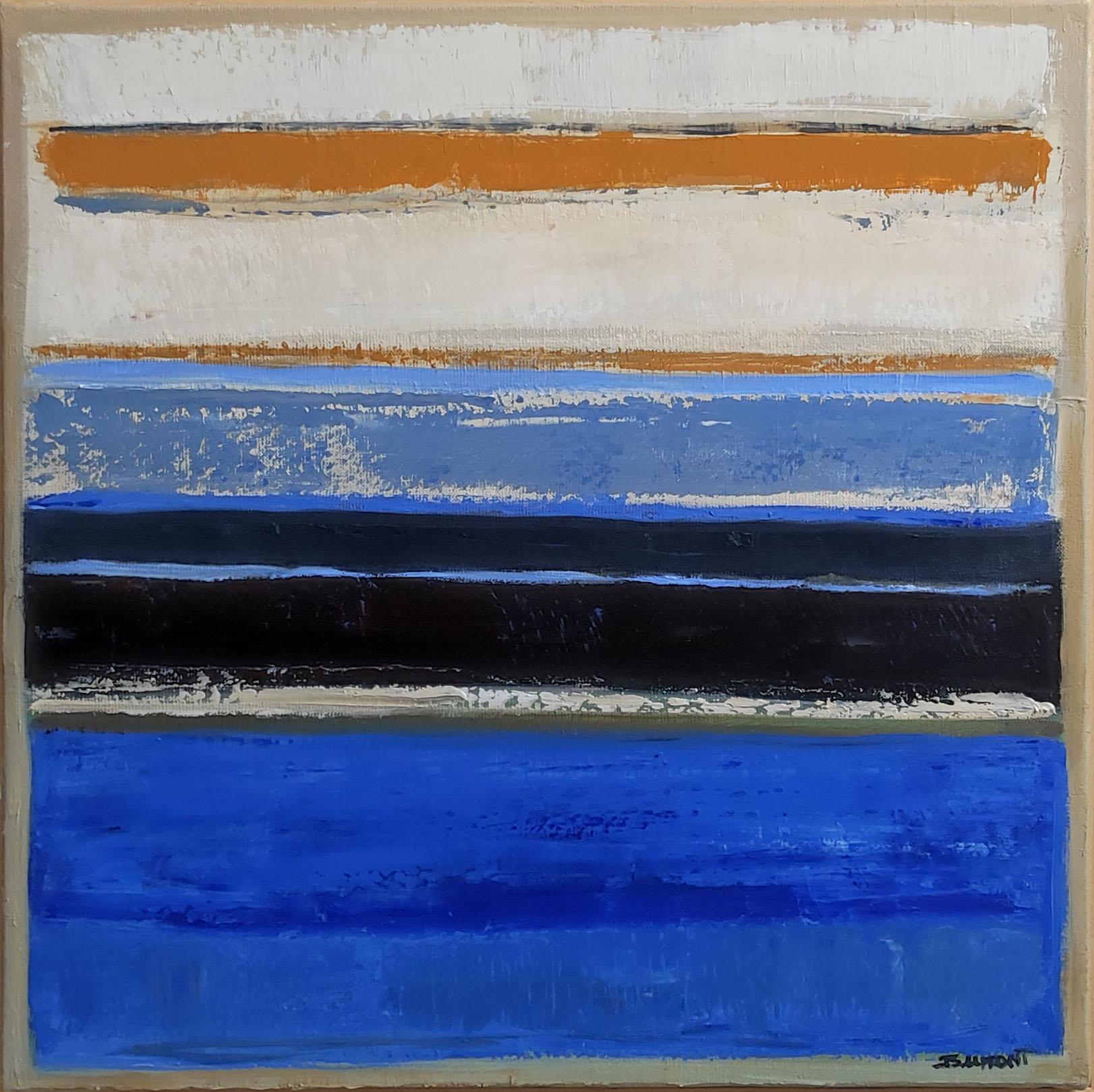 Tra cielo e terra: Paesaggio astratto, campagna, moderno contemporaneo 2