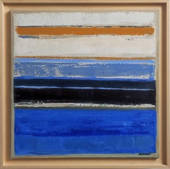 Tra cielo e terra: Paesaggio astratto, campagna, moderno contemporaneo