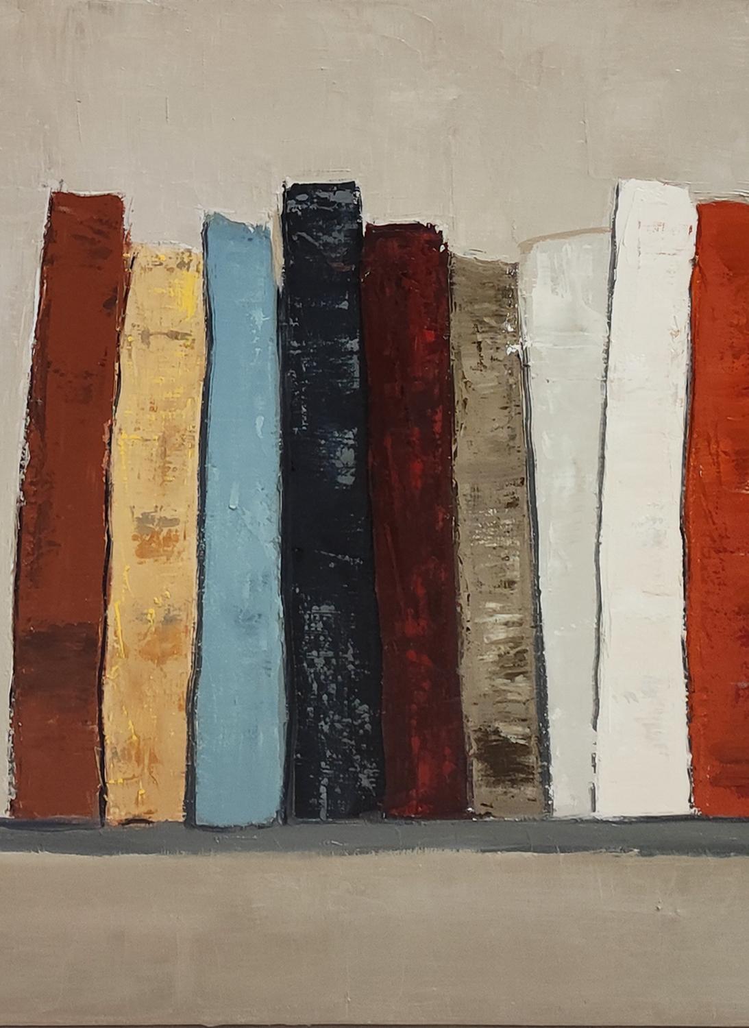 SIZE FRAME:  57 x 157 cm (22.44 x 61.81 in)

Sophie Dumont is a professional painter whose work is collected worldwide and is known for her deep exploration of texture, color, and form. Her paintings often evoke the quiet beauty of everyday life and