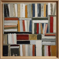 Codex, Abstract Library, Books, French artist, Expressionism, Contemporary
