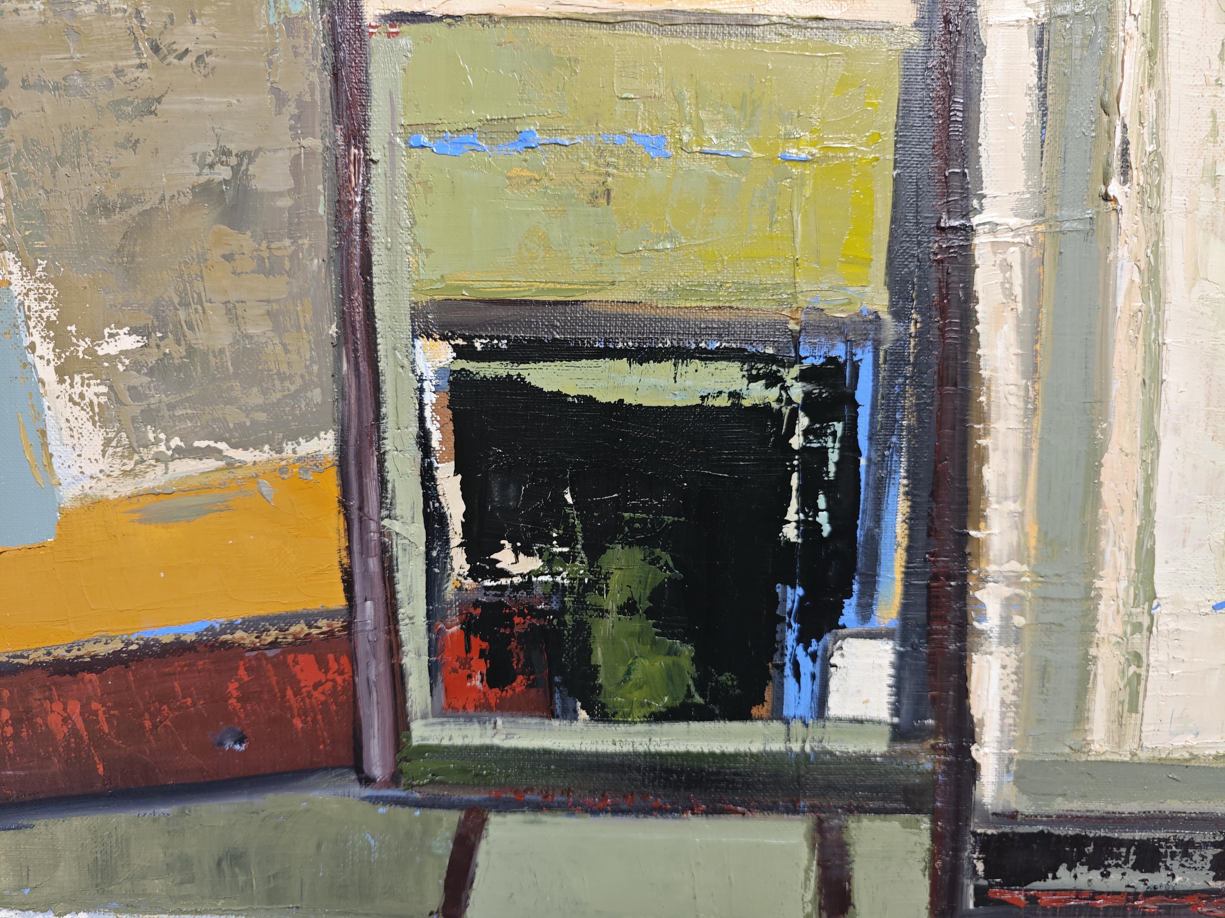 Dialogue des couleurs, Abstracto , óleo sobre lienzo, Expresionismo, Arte contemporáneo en venta 3