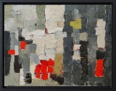 Dynamic, Abstract painting, Oil on canvas, Expressionism, Textured, French Art