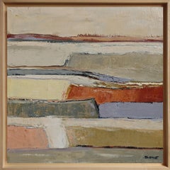 Entrelacement 2,  Paysage abstrait, huile sur toile, Expressionnisme, Contemporary