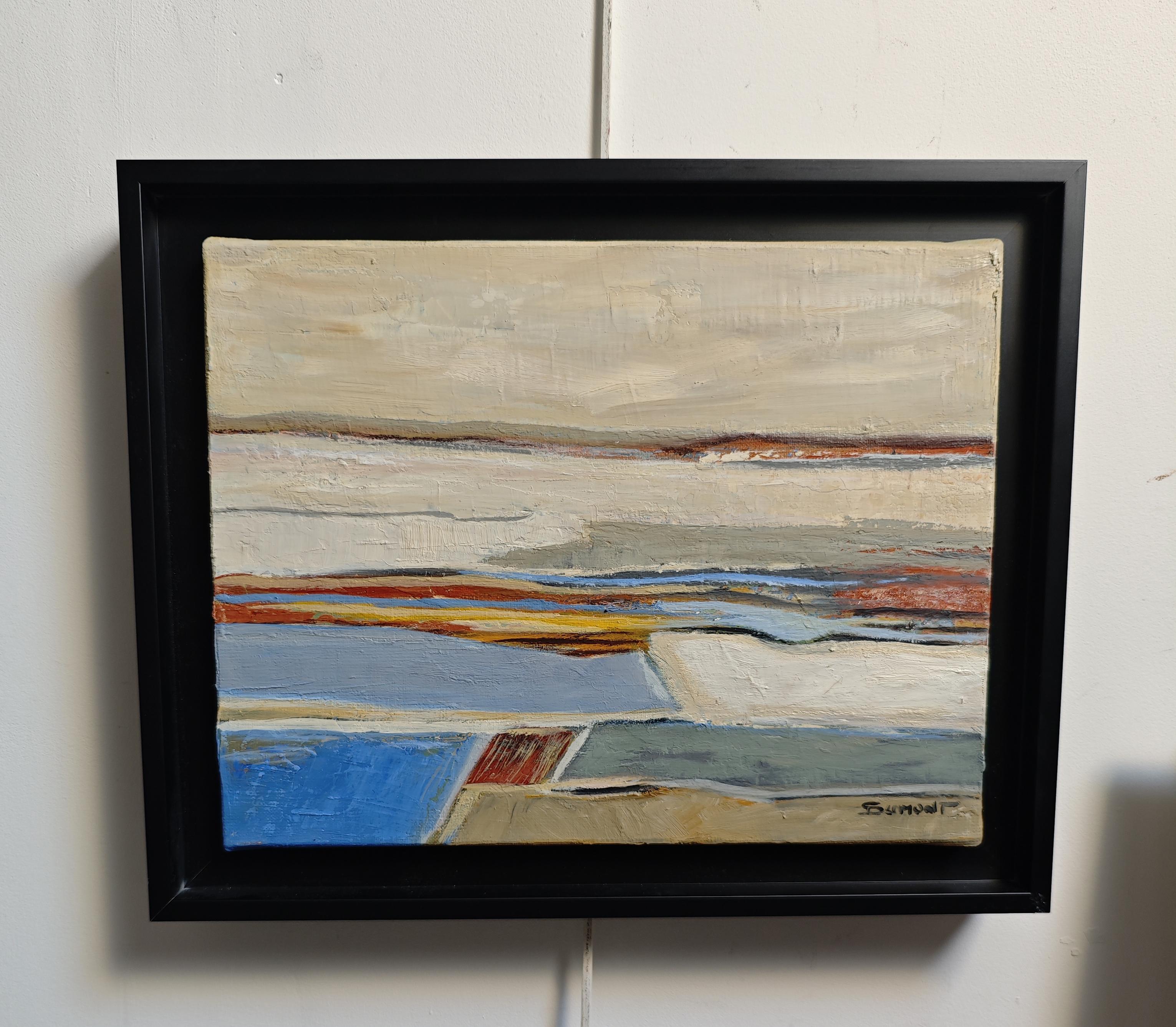 Entrelacs 4, Astratto, Paesaggio, Olio su tela,  Artista francese, contemporaneo in vendita 2