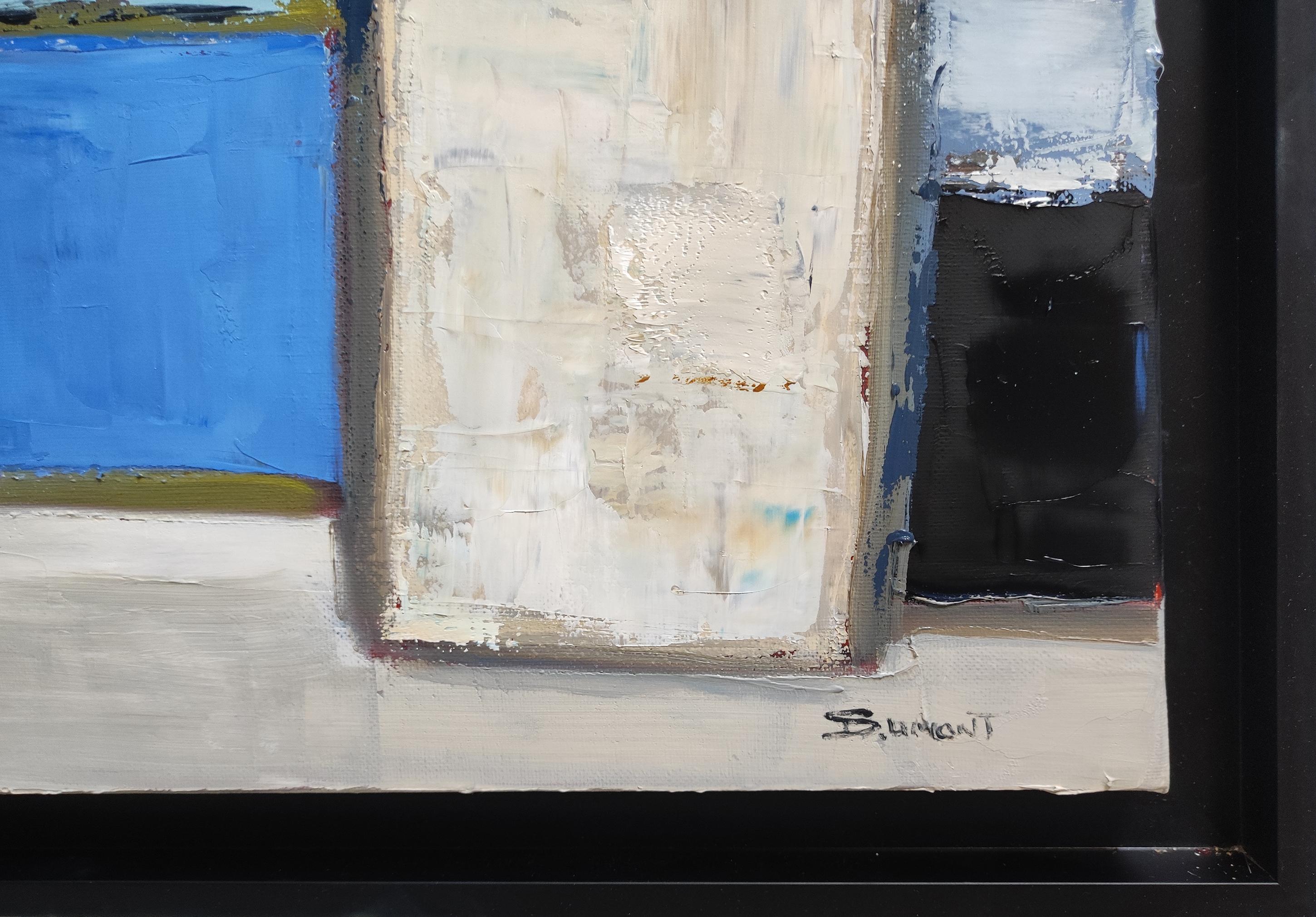 Essence creative, Studio A abstrait et géométrique, Multicolore, Contemporary Oil en vente 10