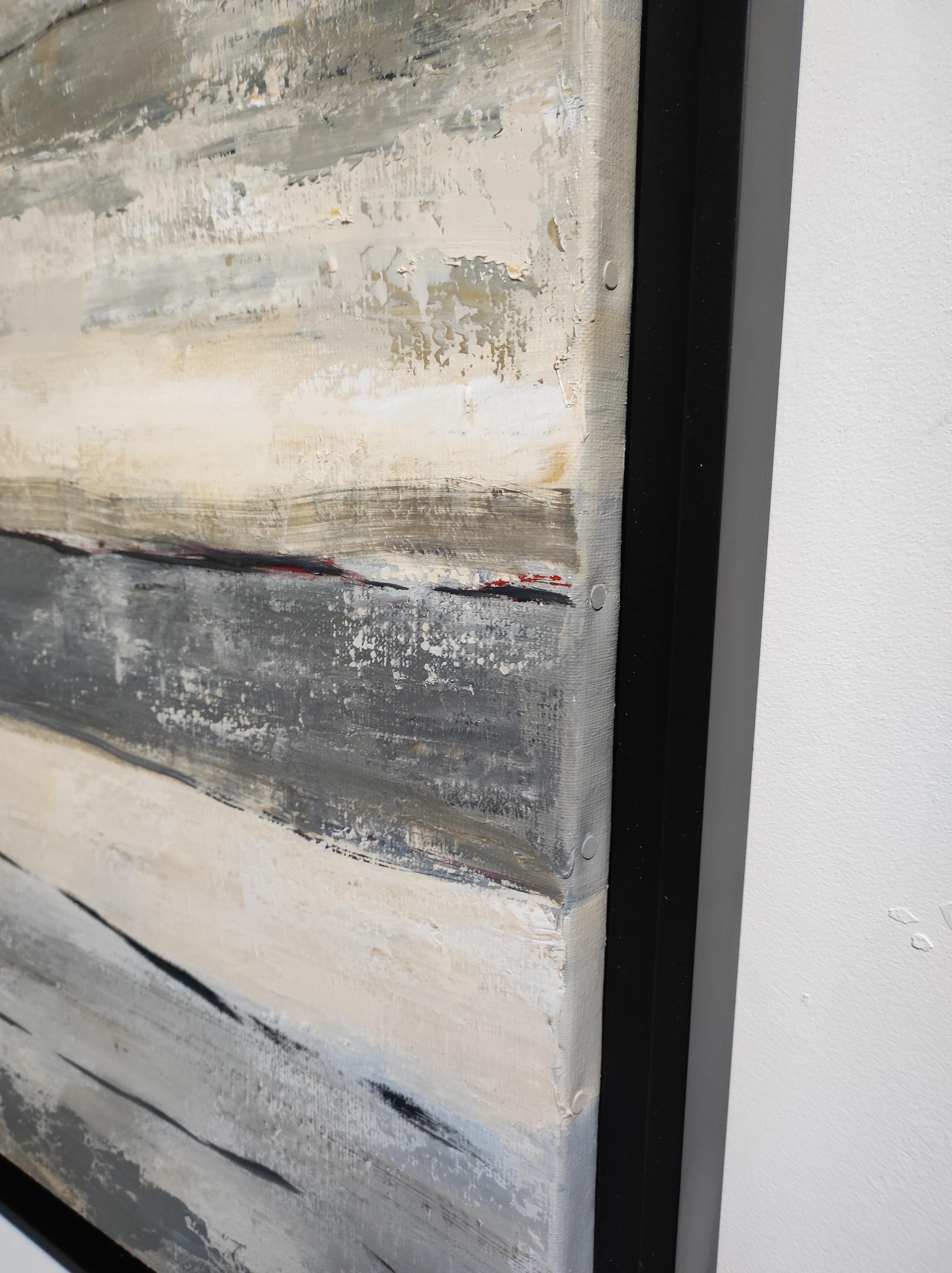 Luce evanescente, Paesaggio astratto, Contemporaneo, Moderno,  Minimalismo, Francese in vendita 5
