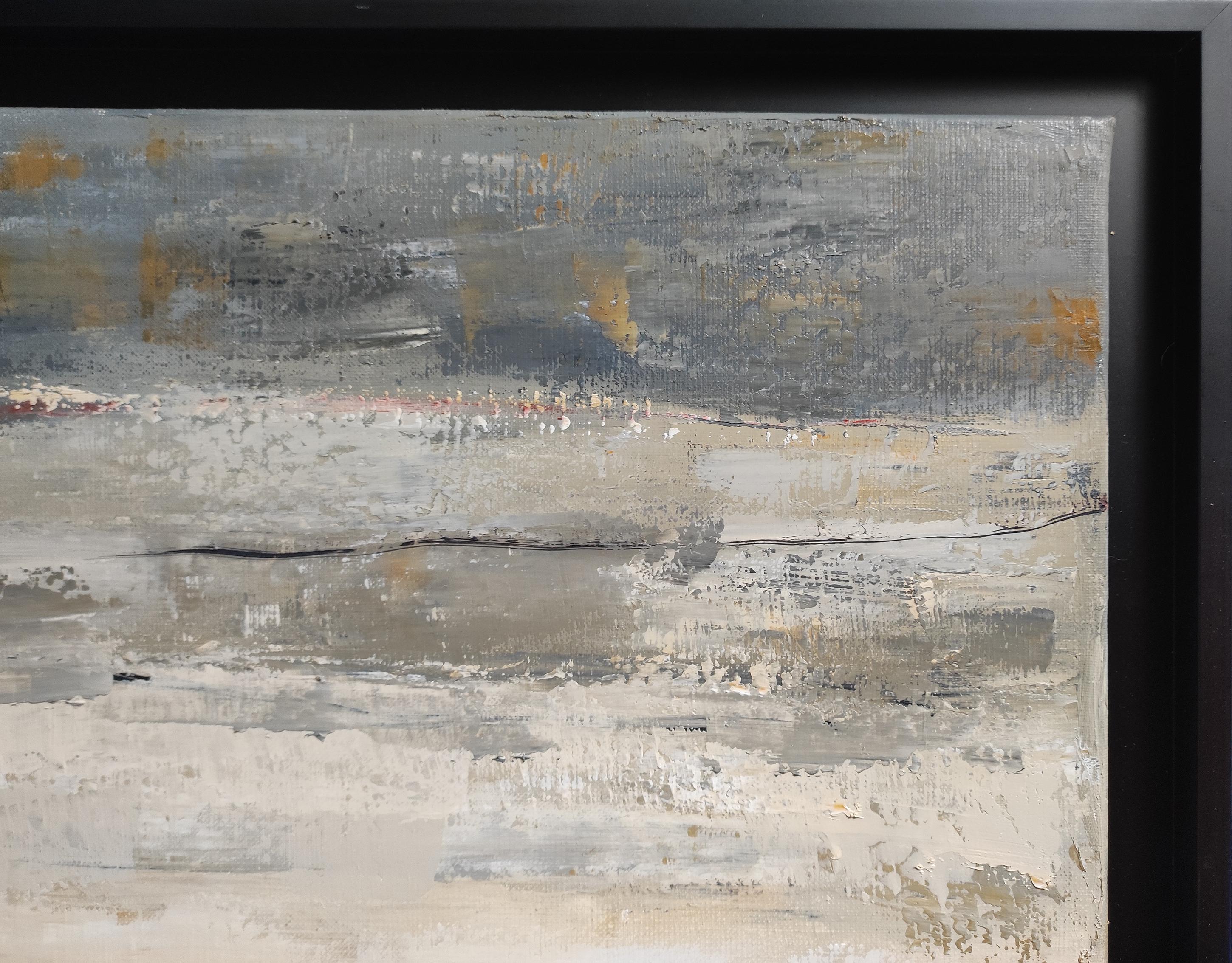 Luce evanescente, Paesaggio astratto, Contemporaneo, Moderno,  Minimalismo, Francese in vendita 1