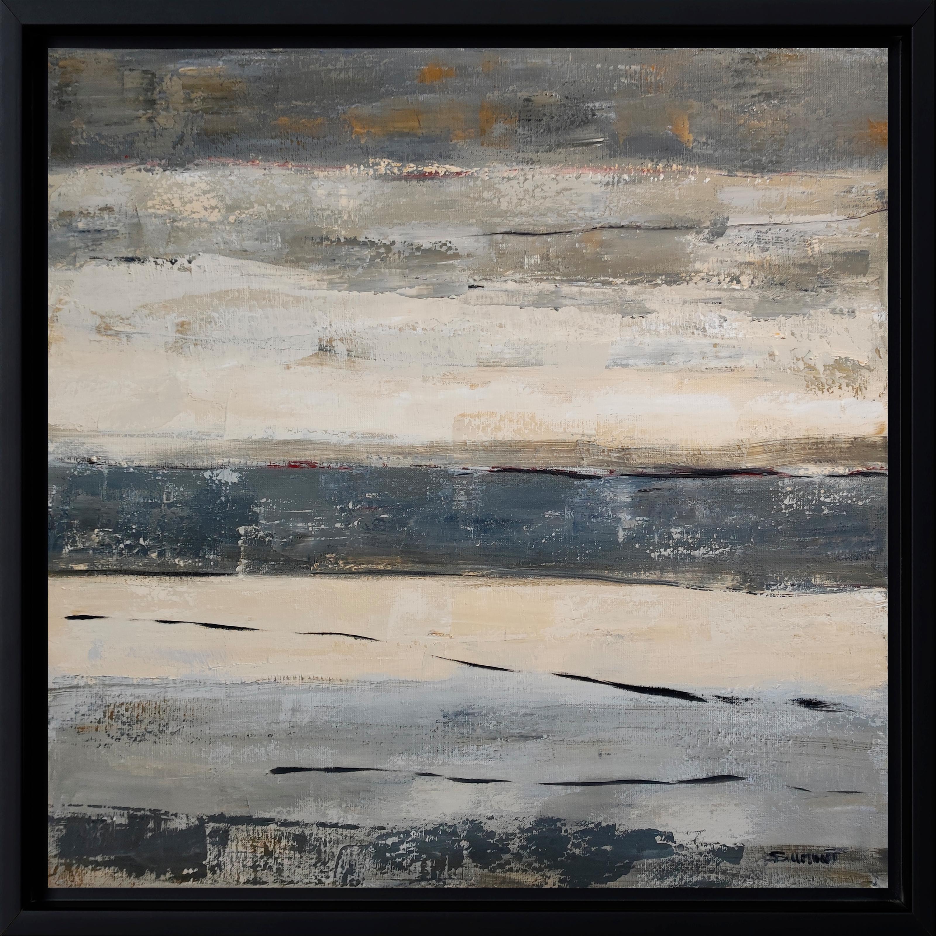 Abstract Painting di SOPHIE DUMONT - Luce evanescente, Paesaggio astratto, Contemporaneo, Moderno,  Minimalismo, Francese
