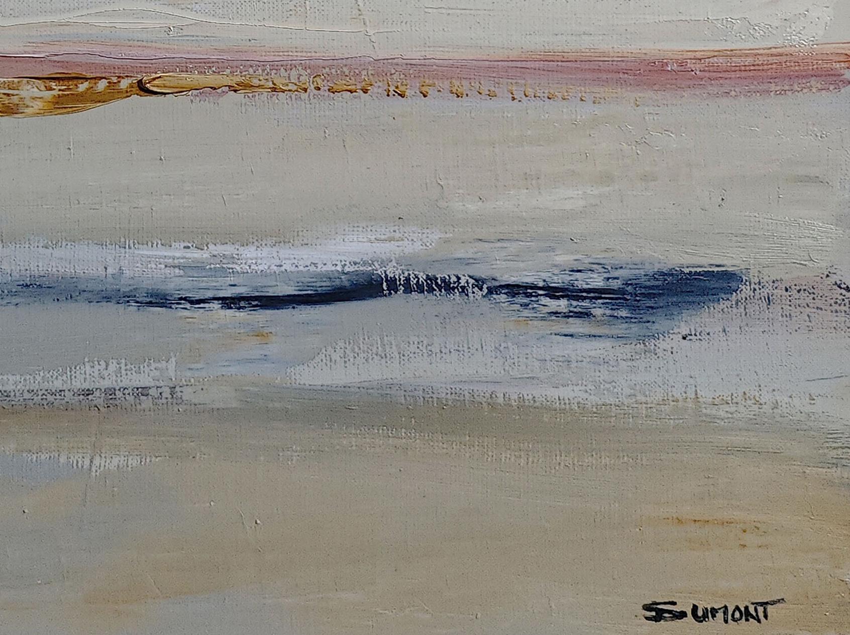 Instant suspendu Paesaggio astratto, mare, spiaggia, contemporaneo moderno francese in vendita 8