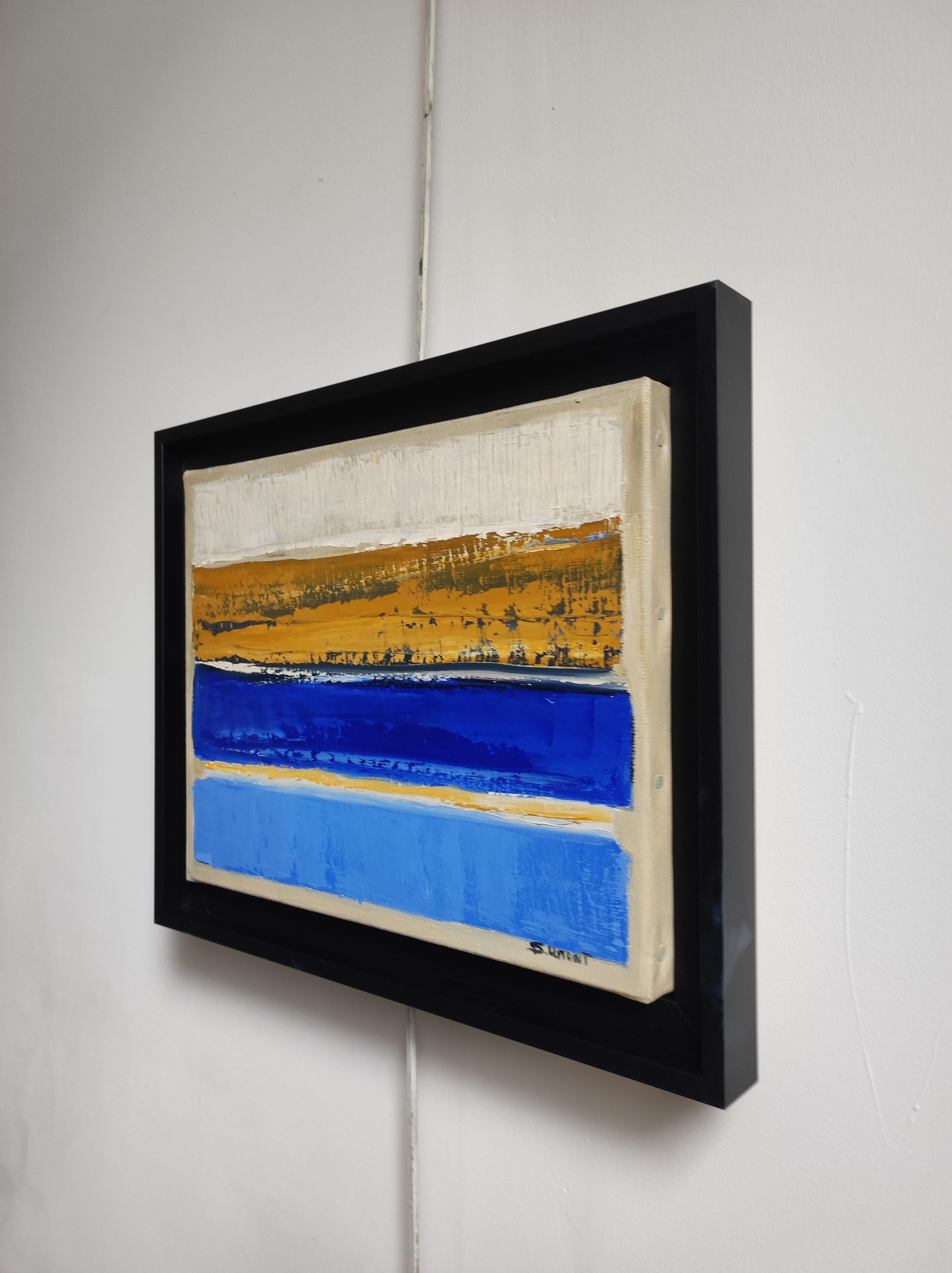 Intemporel, Landleben, Contemporary, Modern French (Violett), Abstract Painting, von SOPHIE DUMONT