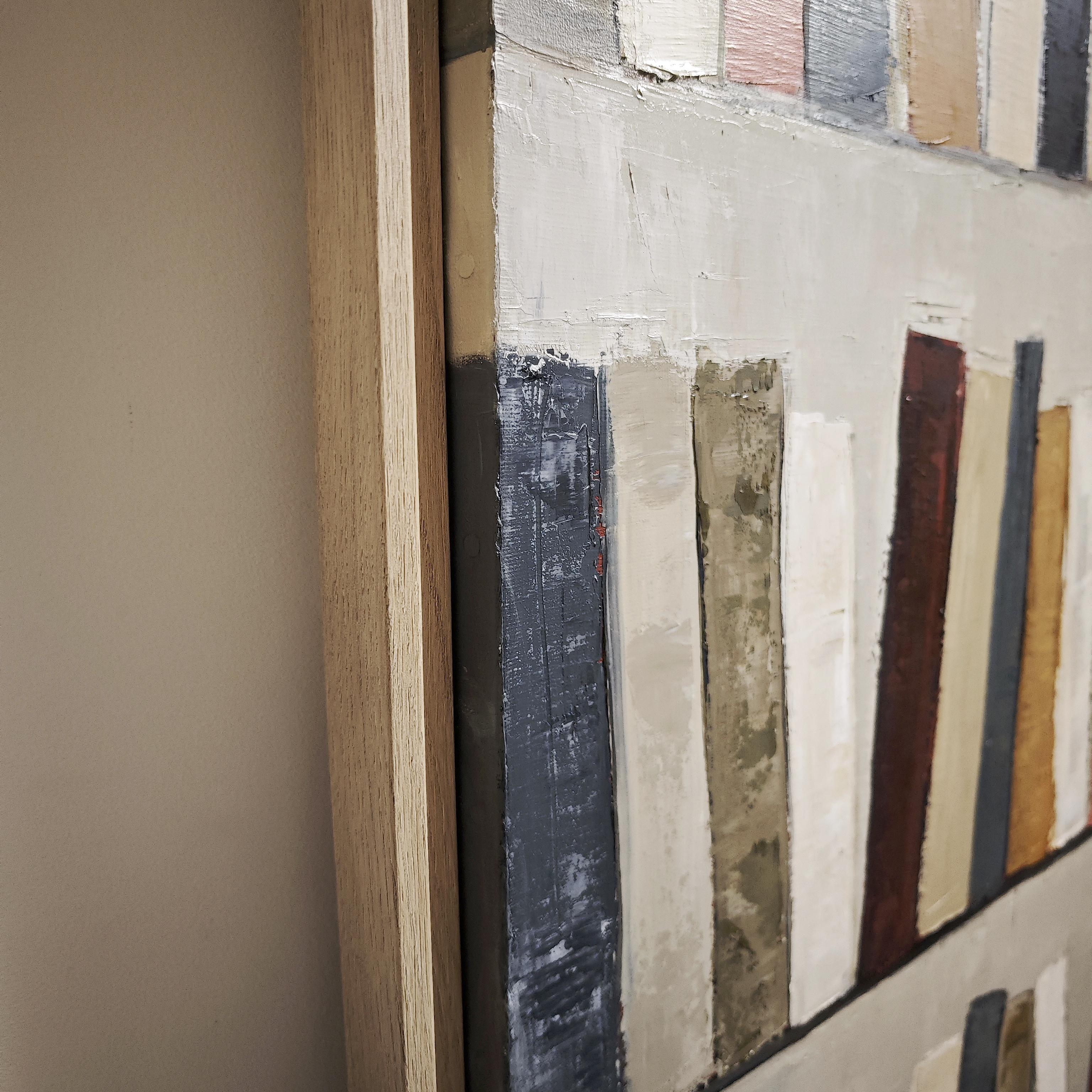 L'artista ti offre la possibilità di scegliere tra una cassa impiallacciata di quercia o una cassa in legno nero.

 Sophie DUMONT, un'artista famosa per la sua maestria nella pittura a olio e per la sua tecnica unica di stratificazione, presenta