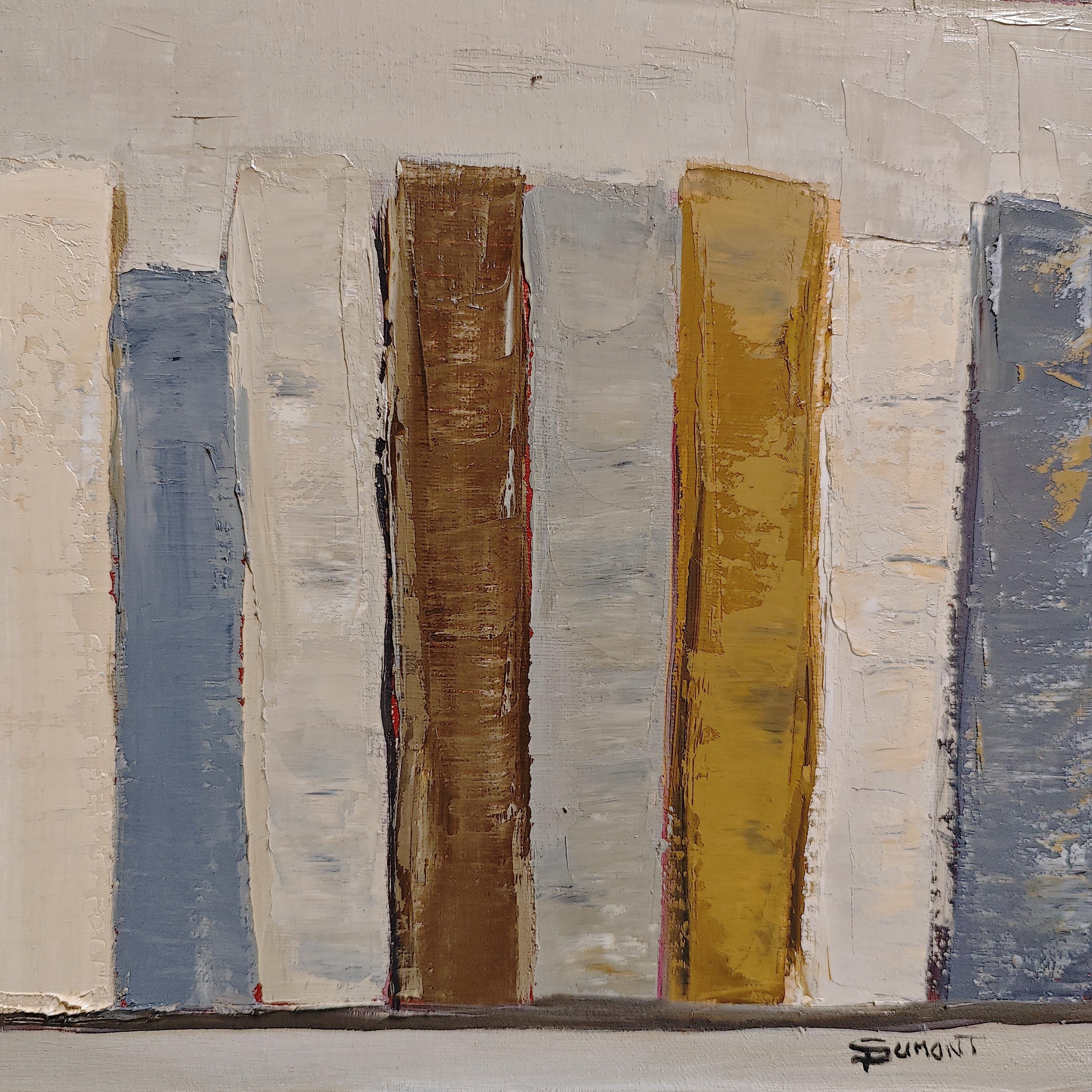 Strati di storia, astratto, Minimalismo, biblioteca, Colori, libri, Contemporaneo in vendita 9