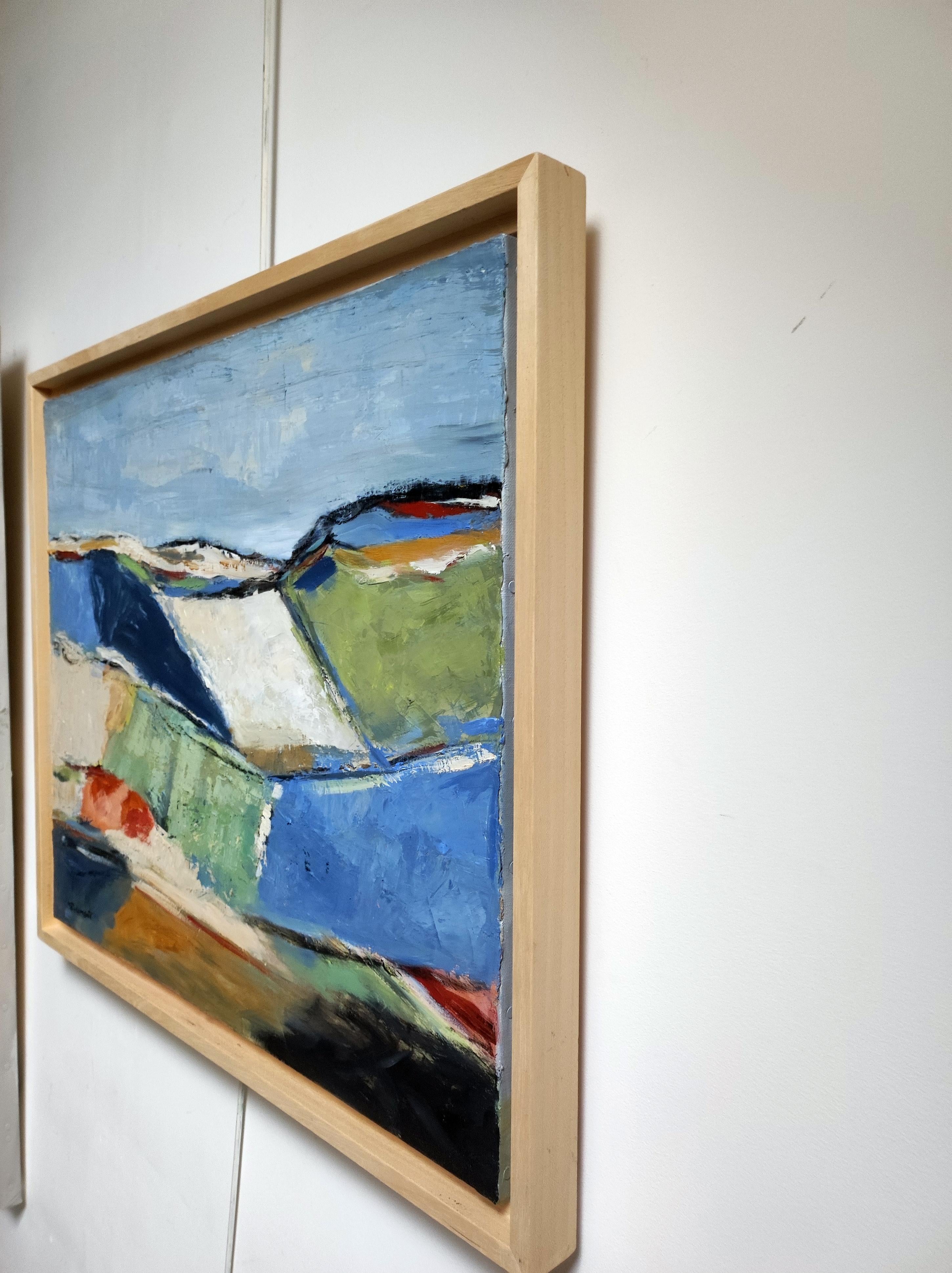In her exploration of the Normandy fields, Sophie Dumont has not merely depicted a landscape but has captured its very soul. Her abstract landscapes are a testament to the power of art to transcend the physical and touch the spiritual. Through her