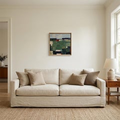 Lignes de terre, Contemporary Abstract Painting by Sophie Dumont