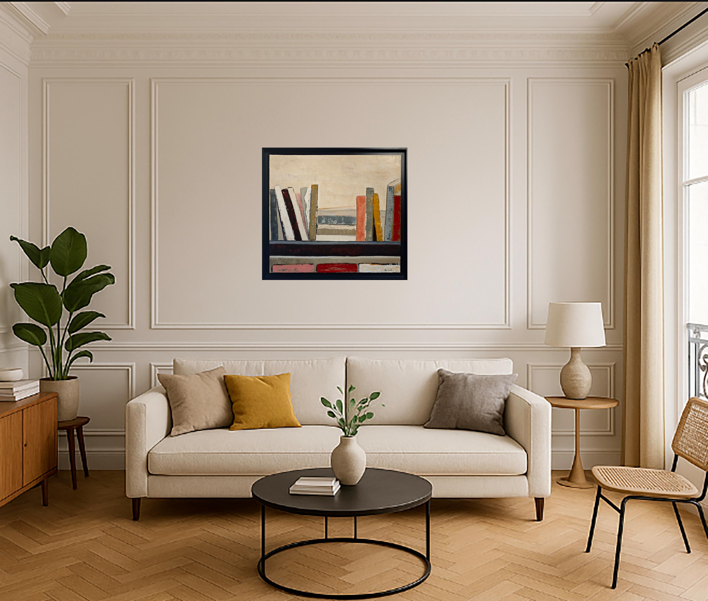 Lumiere d'atelier, Artist studio, impasto, Abstract, Expressionism, Contemporary For Sale 5