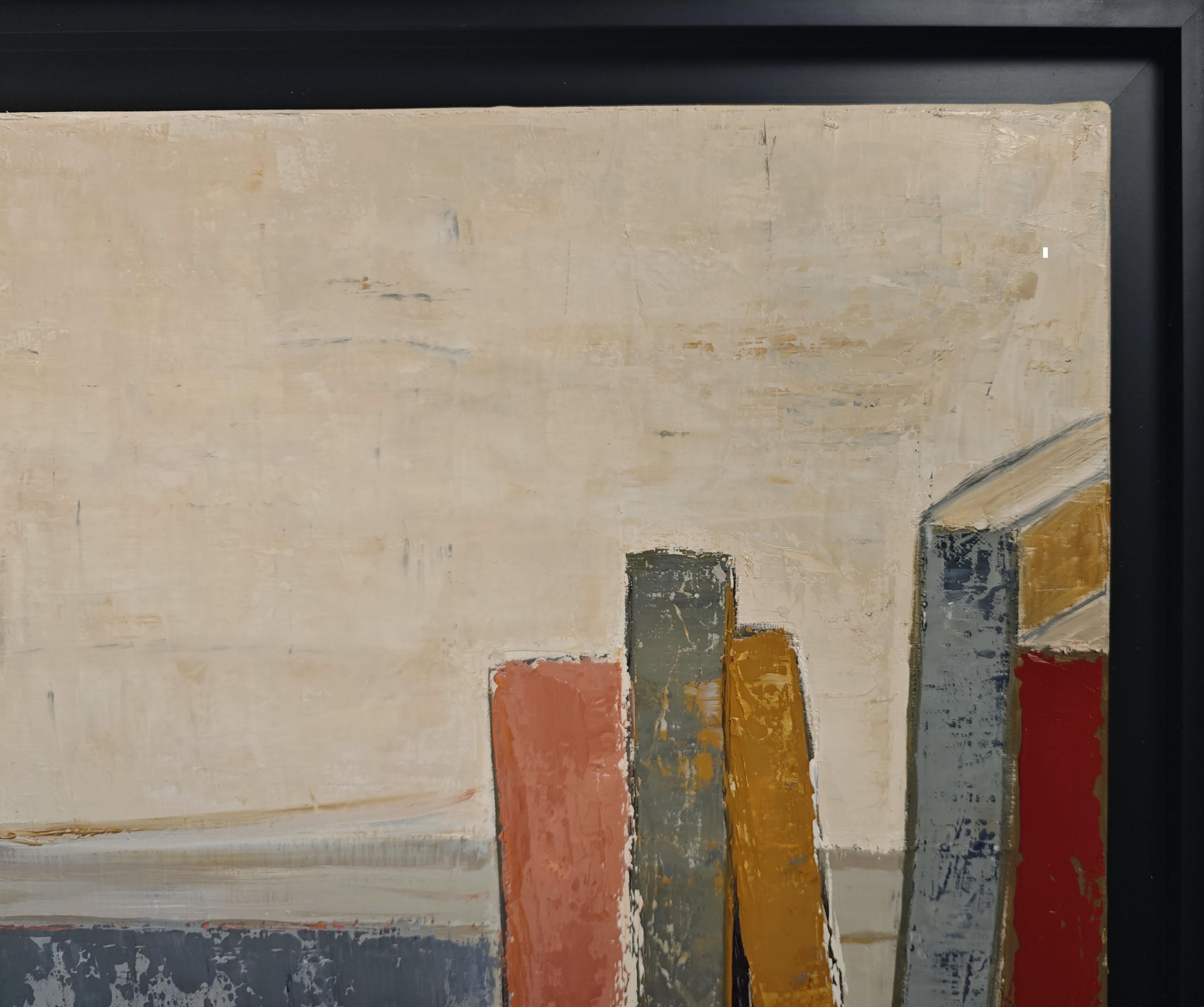 Lumiere d'atelier, Artist studio, impasto, Abstract, Expressionism, Contemporary For Sale 2