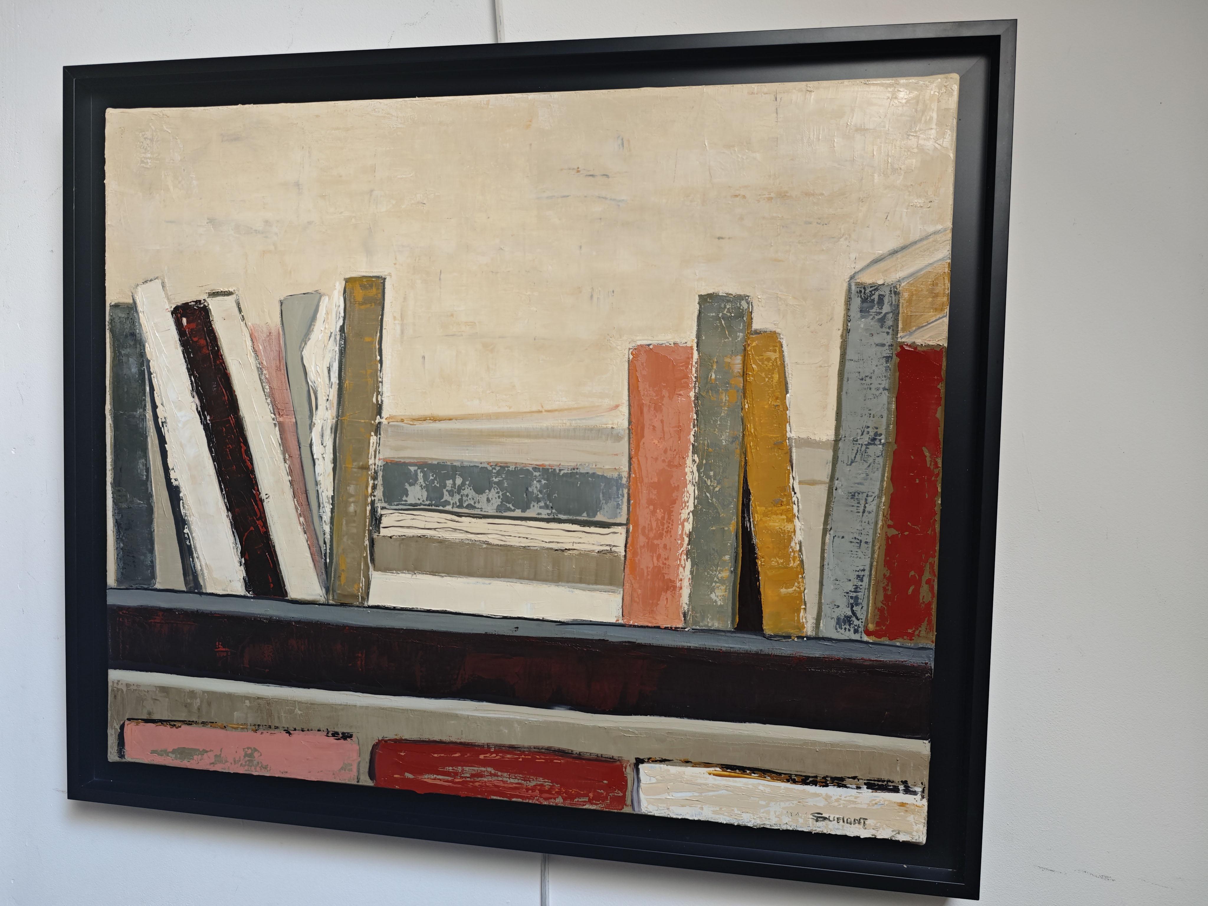 Lumiere d'atelier, Artist studio, impasto, Abstract, Expressionism, Contemporary For Sale 3