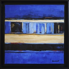Lumière d'horizon, Abstract oil paint, Expressionism, Contemporary art