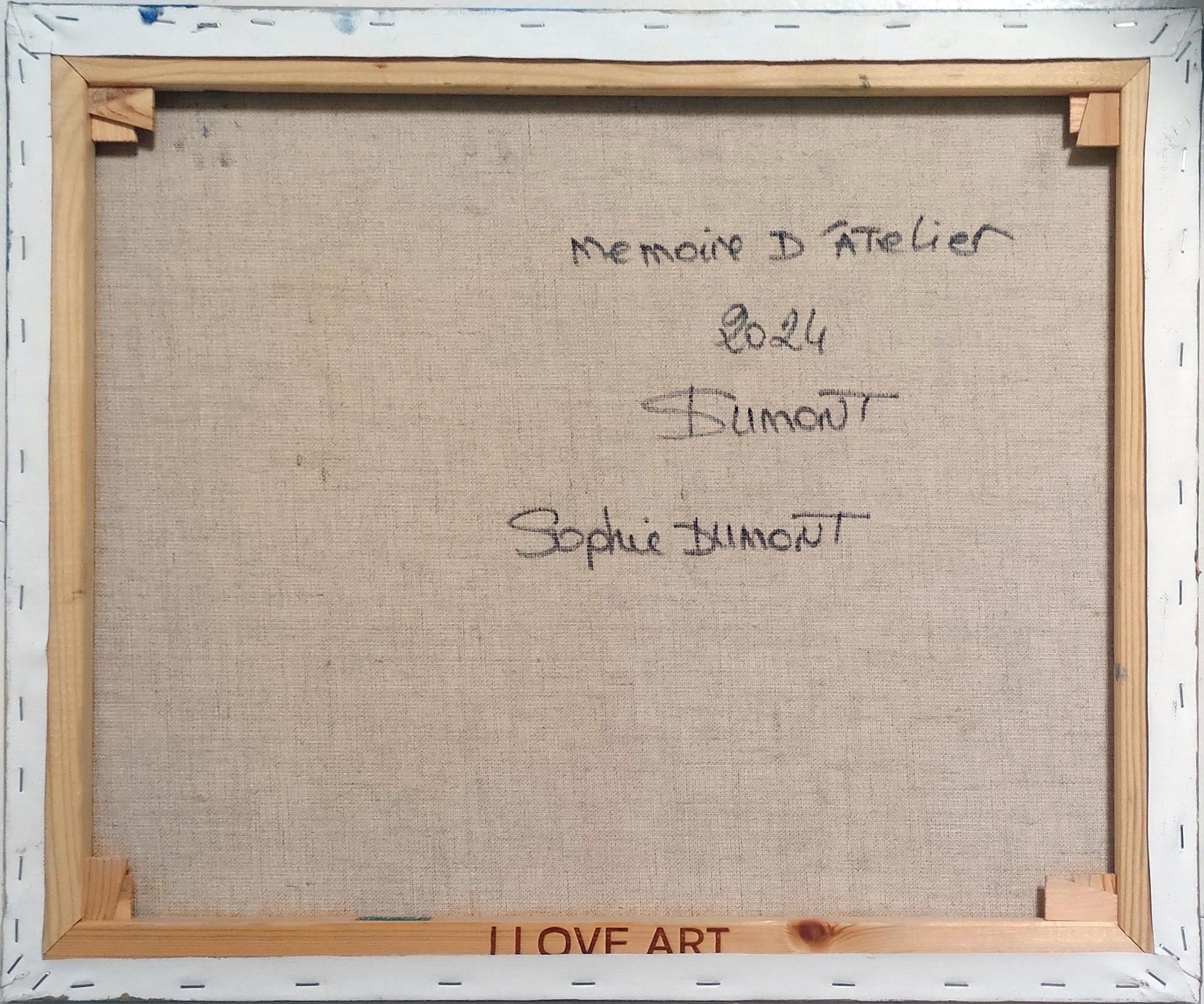 Mémoire d'Atelier, Composizione, Geometrico astratto, Contemporaneo, Cubismo, Francese in vendita 7