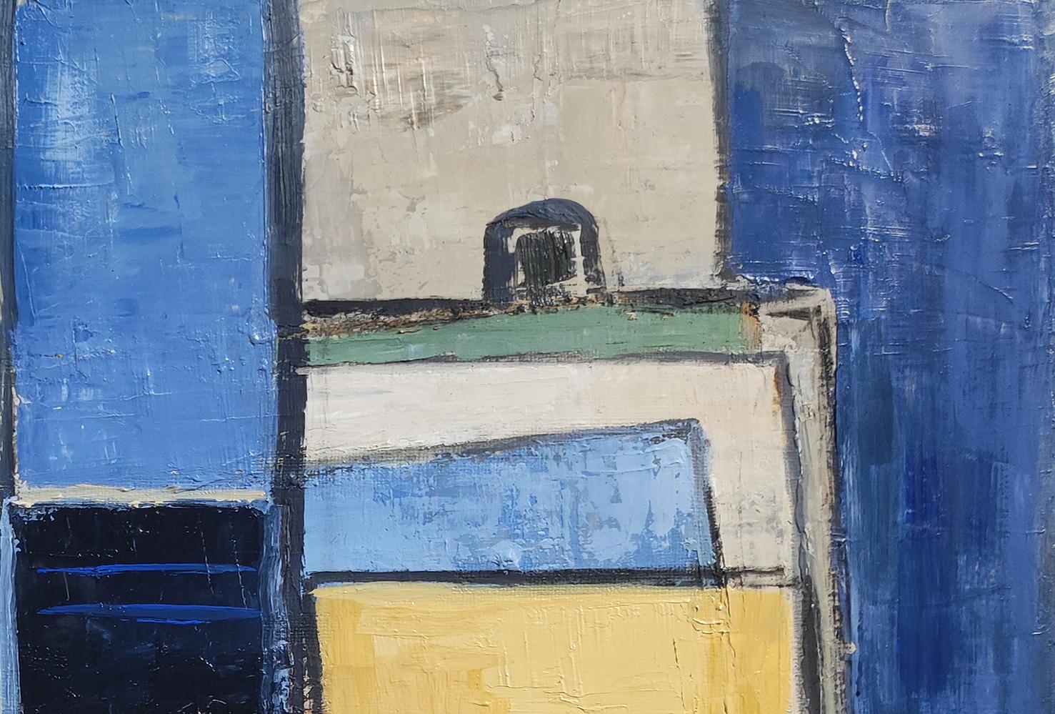 Mémoire d'Atelier, Composizione, Geometrico astratto, Contemporaneo, Cubismo, Francese in vendita 3