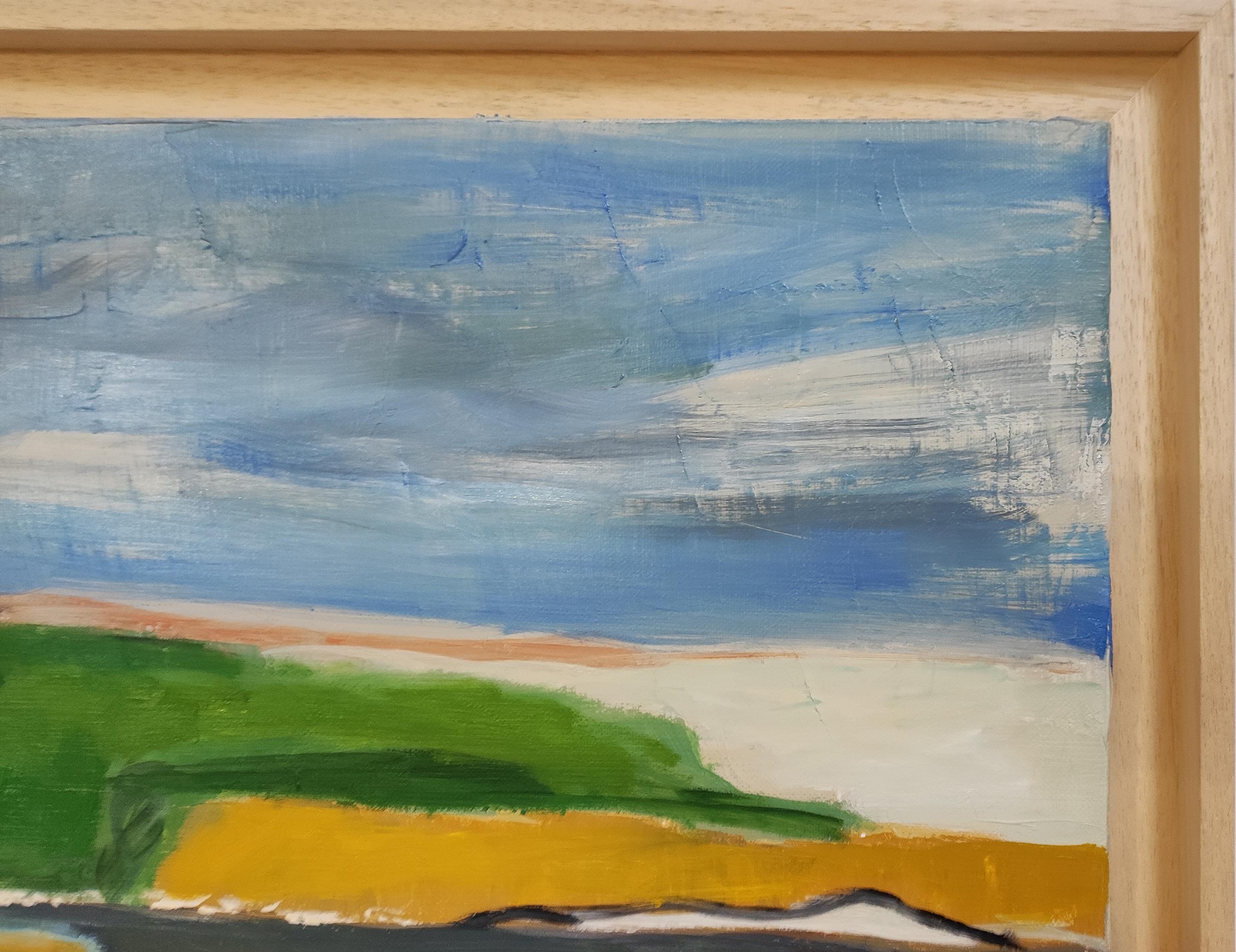 Odyssee Colore, Landschaft, Öl auf Leinwand, Expressionismus, Multicolor, Französisch 1