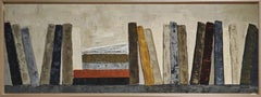 Ordo continuus, Abstract Library, Large geometric Contemporary, French artist